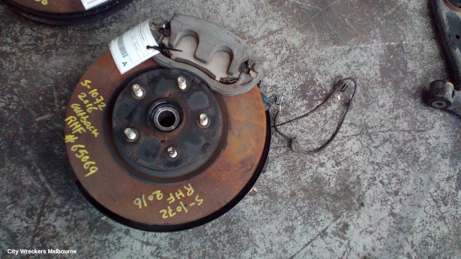 SUBARU OUTBACK RIGHT FRONT HUB ASSEMBLY, 6TH GEN, 08/2014 - 12/2020 - Image 1