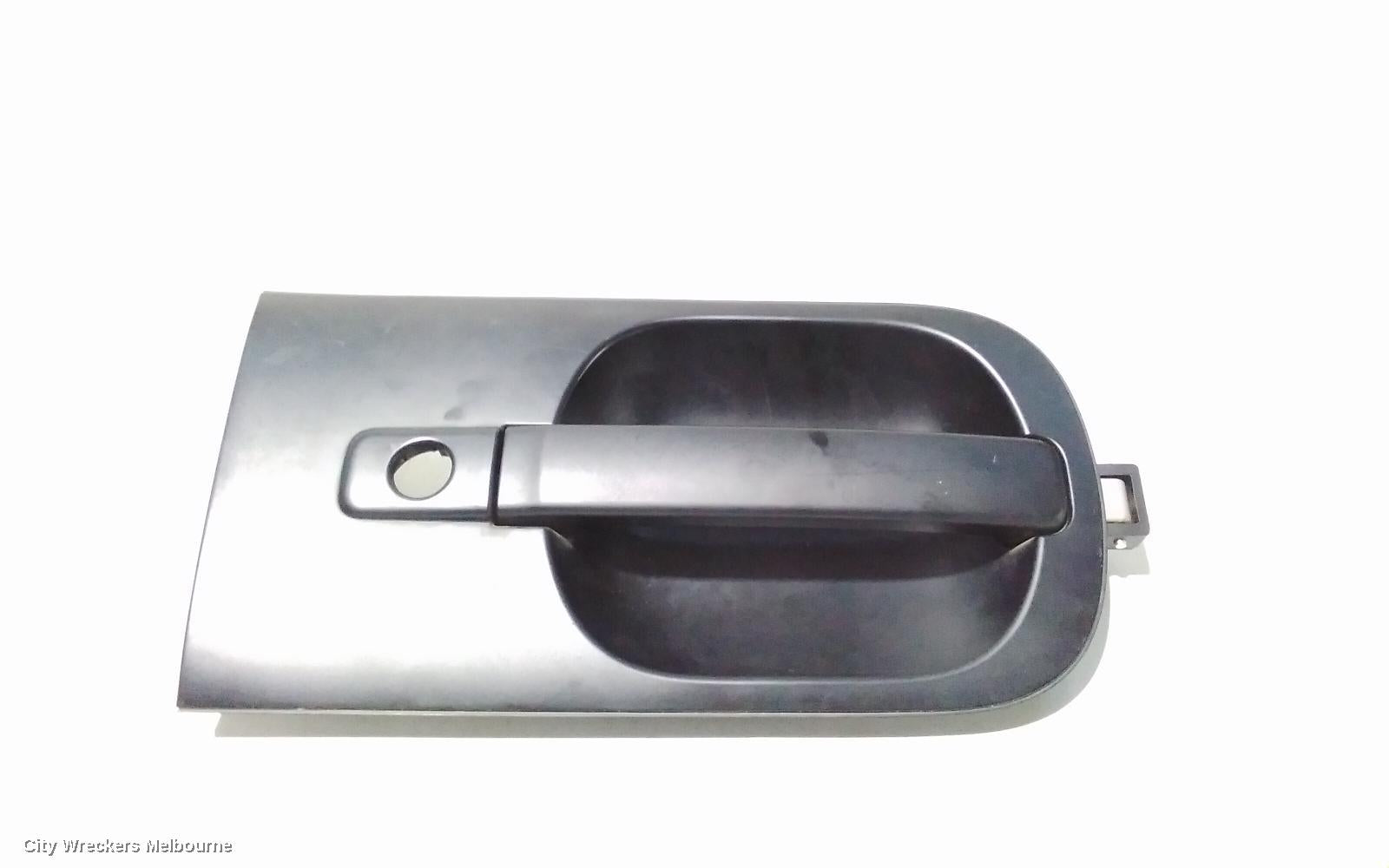HYUNDAI ILOAD/IMAX DOOR HANDLE, OUTER, RH FRONT, BLACK, TQ, 11/2007 - 03/2021 - Image 1