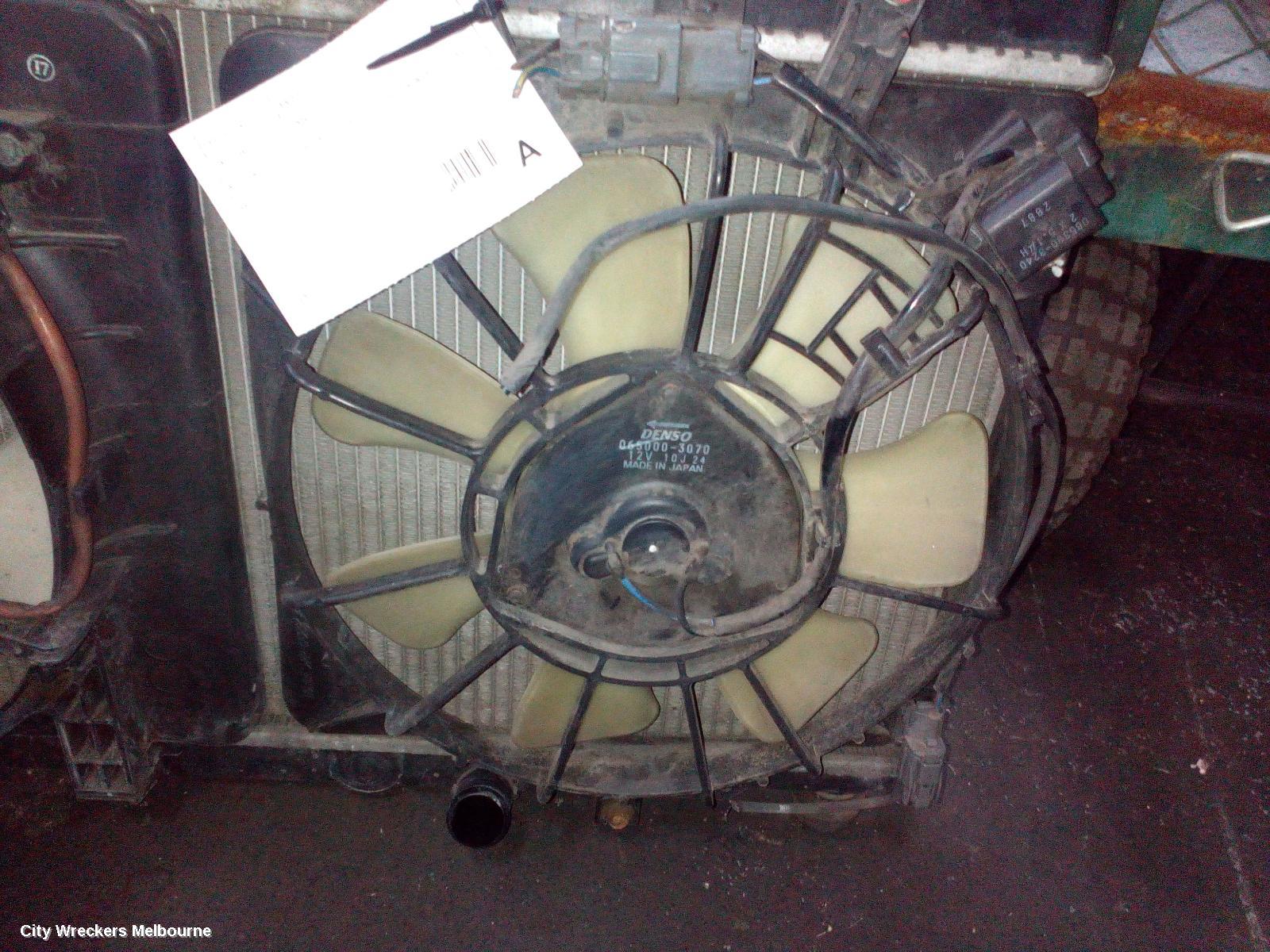 HONDA JAZZ FAN, A/C FAN, GD (VIN JHMGD), DRIVERS SIDE 7 BLADES, 03/2006 - 09/2008 - Image 1