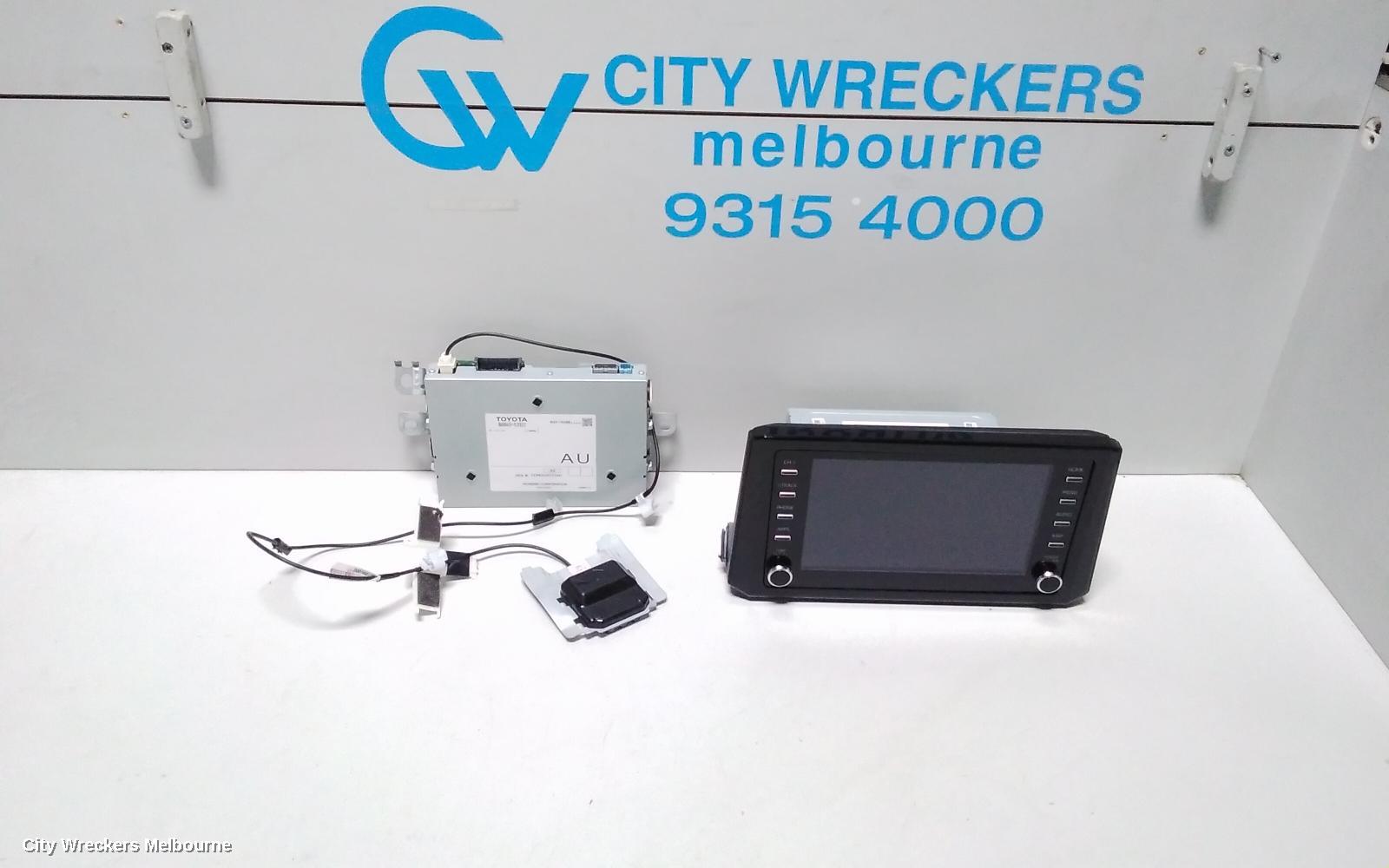 TOYOTA COROLLA RADIO/CD/DVD/SAT/TV, DISPLAY UNIT, 8IN SAT NAV TYPE, E210, 07/2018 ONWARDS - Image 1