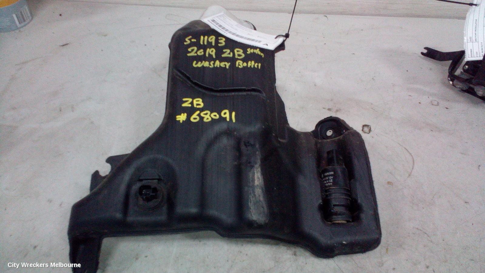 HOLDEN COMMODORE WASHER BOTTLE, ZB, 10/2017 - 12/2020 - Image 1