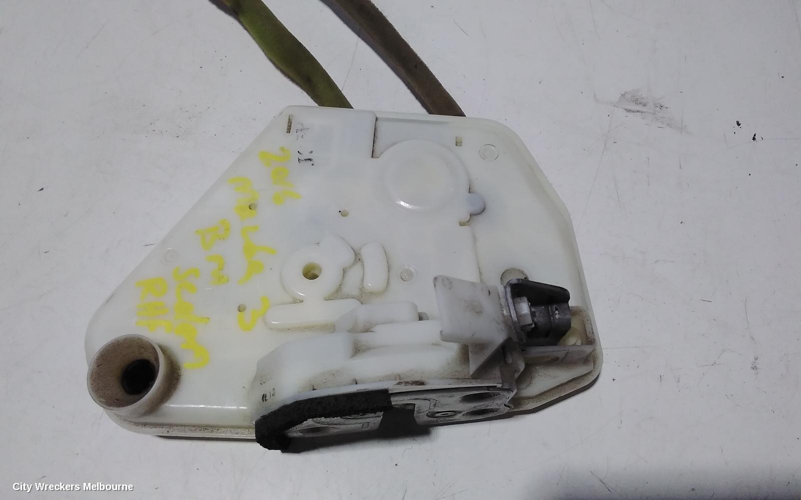 MAZDA 3 DOOR/BOOT/GATE LOCK, RIGHT FRONT DOOR LOCK, BM-BN, 06/2013 - 02/2019 - Image 2