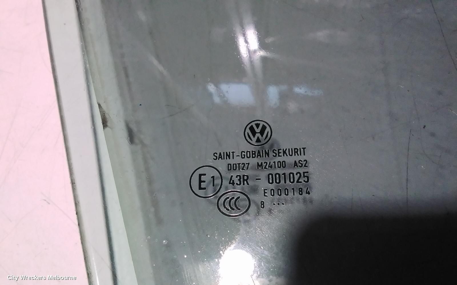 VOLKSWAGEN GOLF RIGHT FRONT DOOR WINDOW, GEN 6, 5DR HATCH, 12/2008 - 03/2013 - Image 3