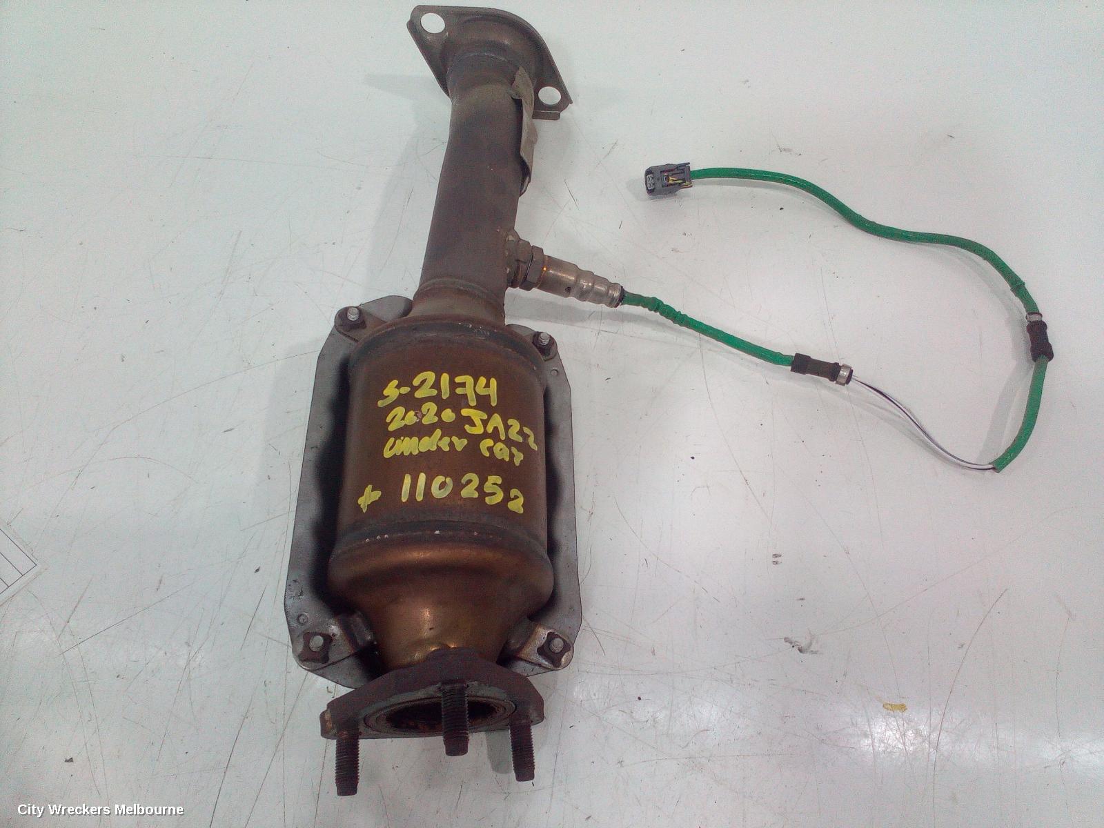 HONDA JAZZ CATALYTIC CONVERTER, UNDER CAR-CAT TYPE, 1.5, PETROL, GF/GK, 07/2014 - 12/2020 - Image 2