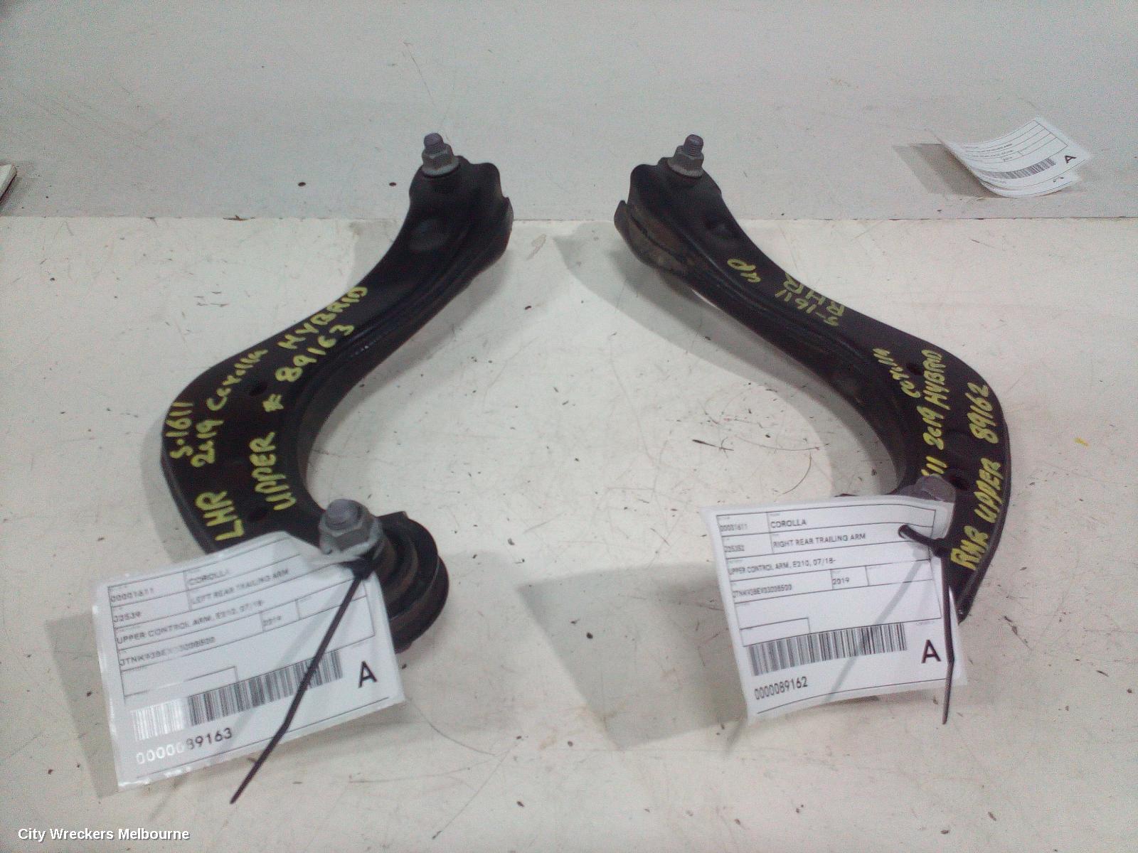 TOYOTA COROLLA LEFT REAR TRAILING ARM, UPPER CONTROL ARM, E210, 07/2018 ONWARDS - Image 3
