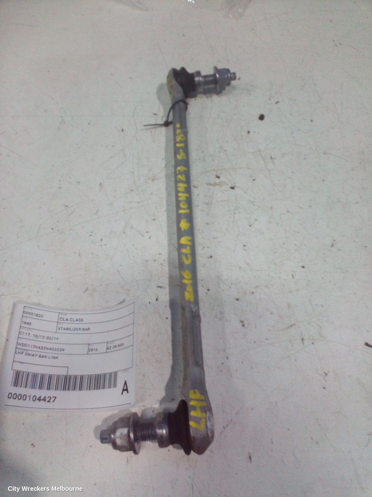 MERCEDES CLA CLASS STABILISER BAR, C117, 10/2013 - 02/2019 - Image 1