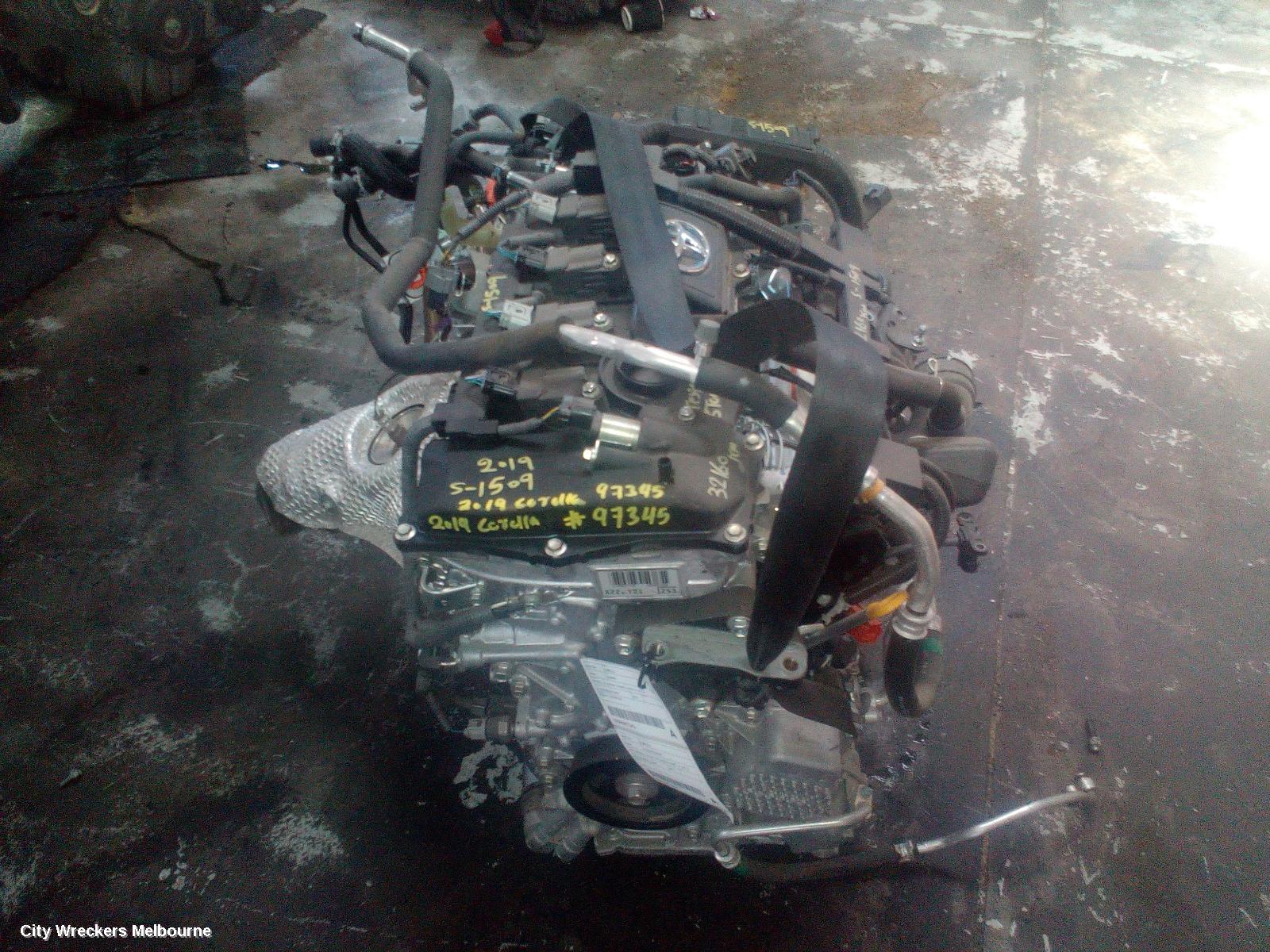 TOYOTA COROLLA ENGINE, E210, PETROL, 1.8, 2ZR-FXE, HEV, 07/2018 ONWARDS - Image 2