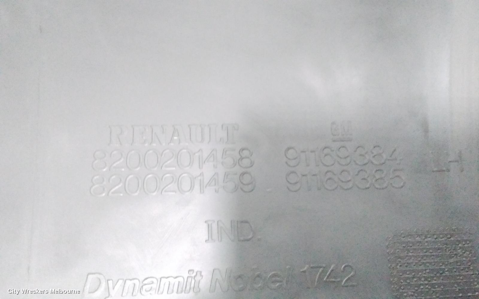 RENAULT TRAFIC REAR BUMPER, BUMPER BAR END (LH SIDE), X83, 04/2004 - 12/2014 - Image 3