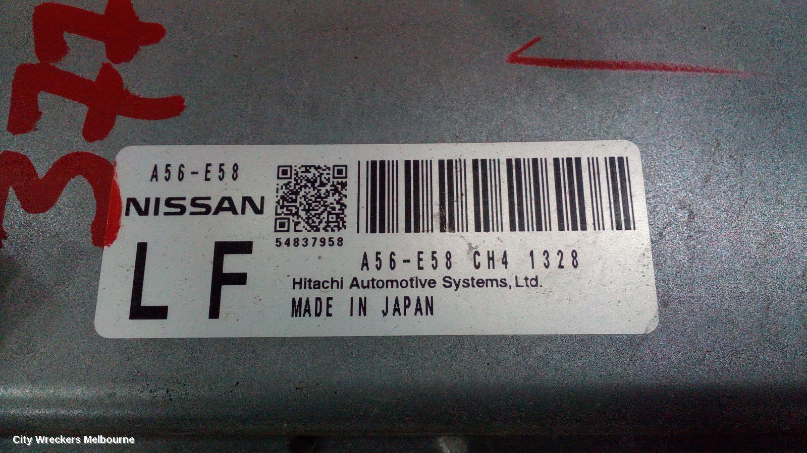 NISSAN TIIDA ECU, ENGINE ECU, AUTO, ABS TYPE, ECU ONLY, C11, 09/2004 - 01/2013 - Image 1