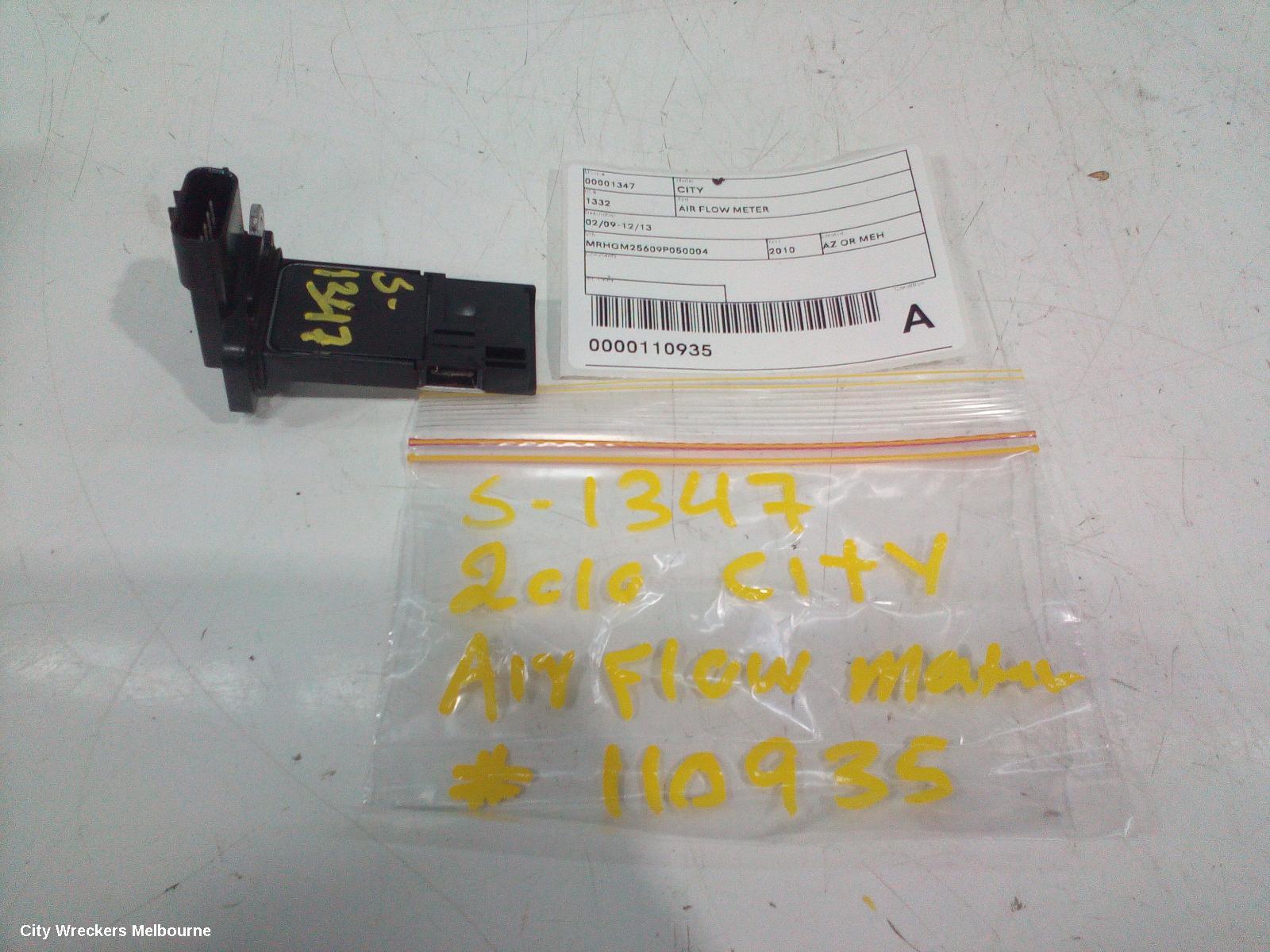 HONDA CITY AIR FLOW METER, 02/2009 - 12/2013 - Image 1