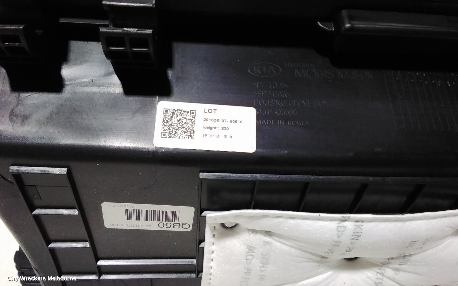 KIA SELTOS GLOVE BOX, SP2, 07/2019 ONWARDS - Image 3