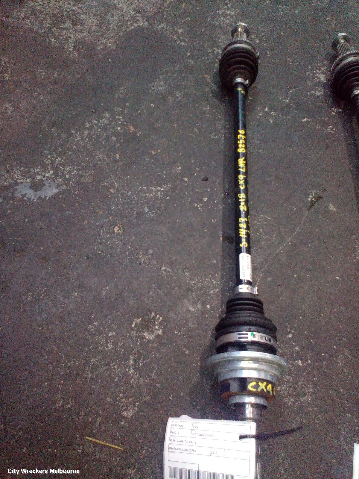 MAZDA CX9 LEFT DRIVESHAFT, REAR, AWD, TC, 07/2016 ONWARDS - Image 1