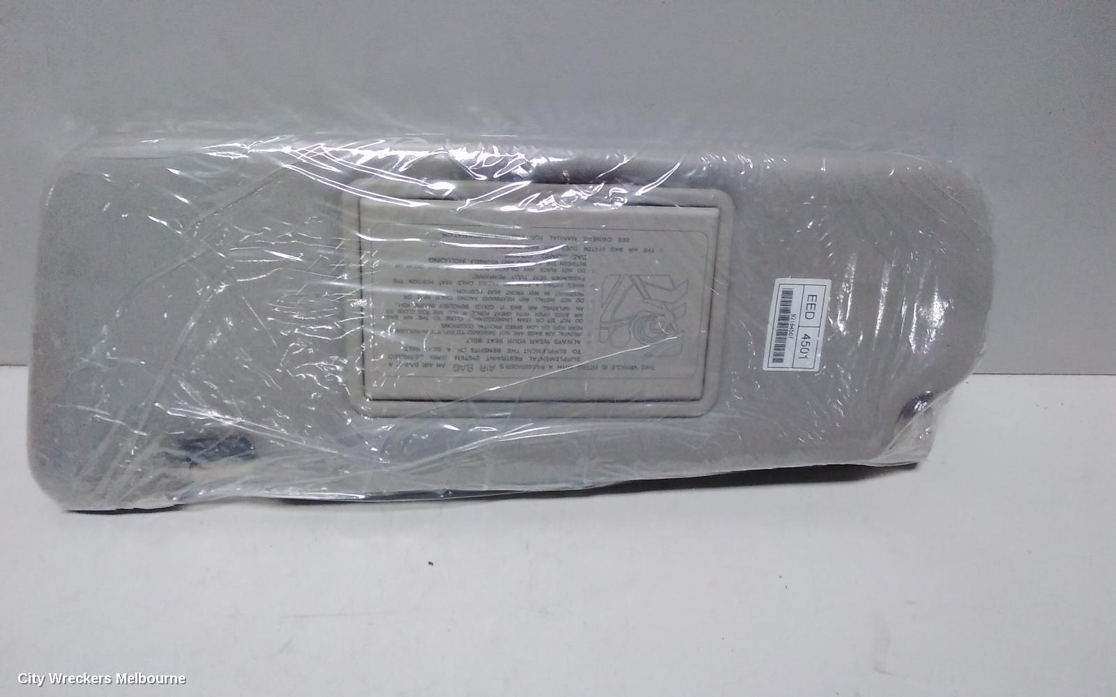 HOLDEN COMMODORE SUNVISOR, VE, LH SIDE, LIGHT GREY, 08/2006 - 04/2013 - Image 2