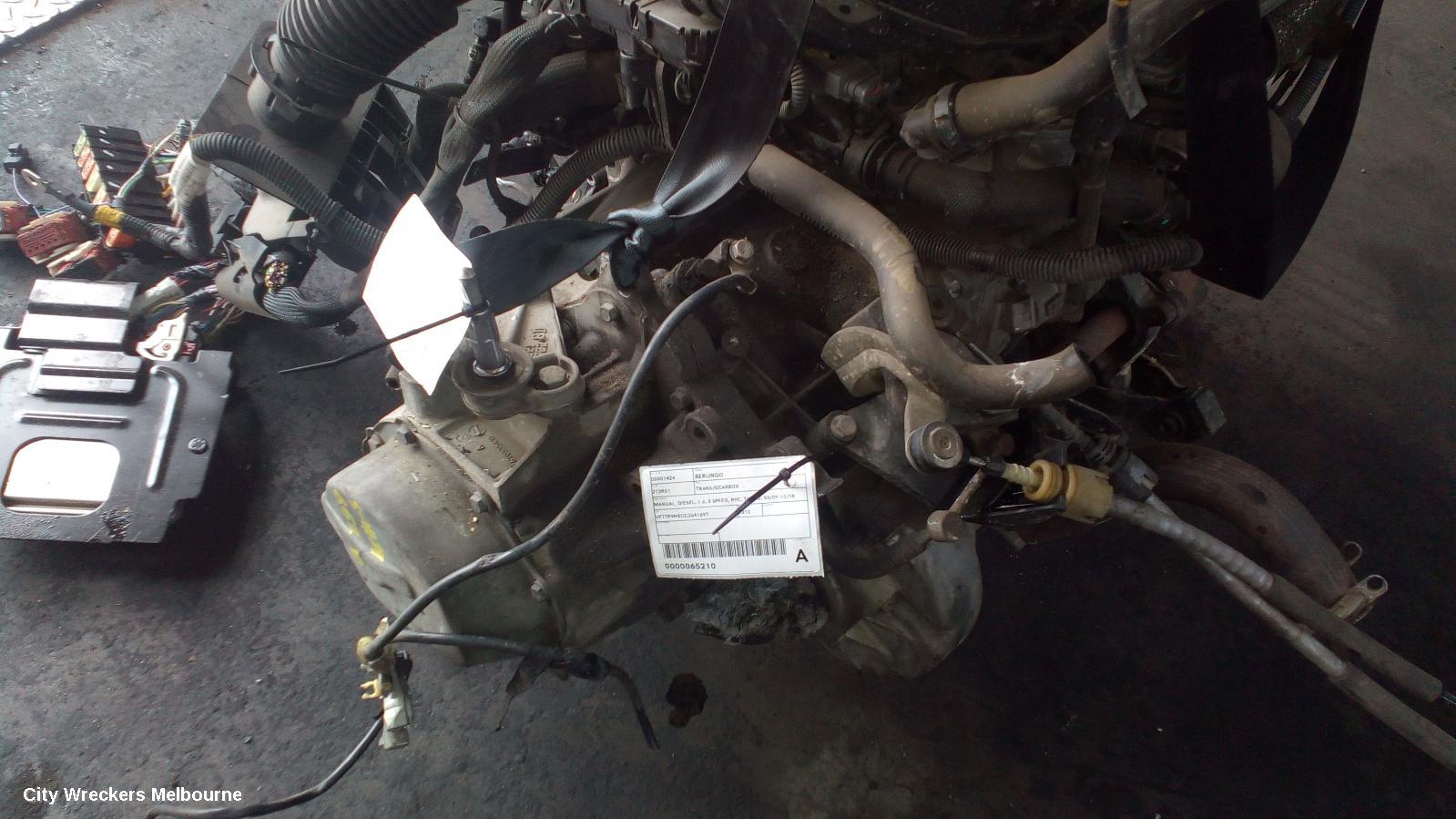 CITROEN BERLINGO TRANS/GEARBOX, MANUAL, DIESEL, 1.6, 5 SPEED, B9C, TURBO, 03/2009 - 12/2018 - Image 1