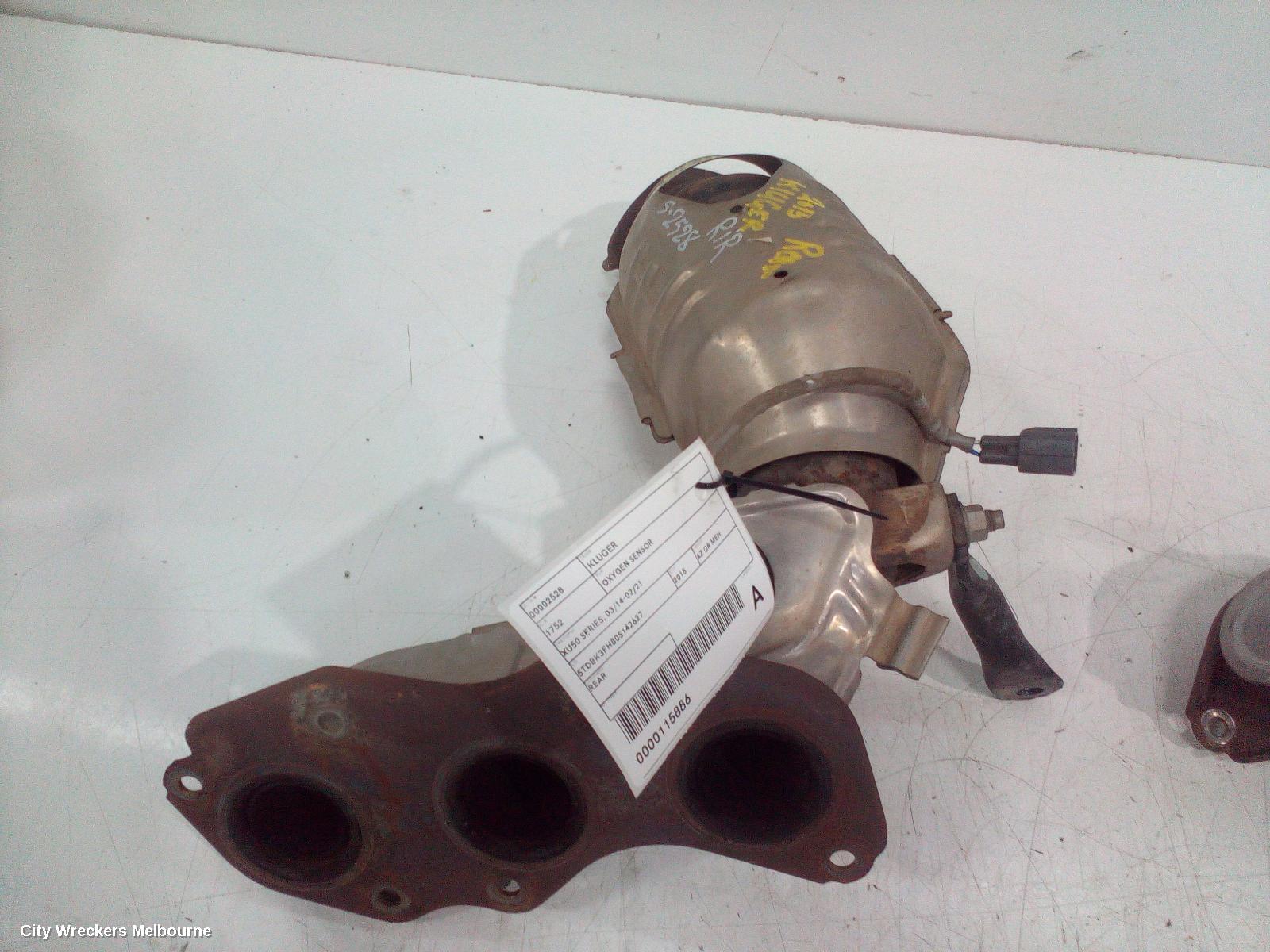 TOYOTA KLUGER CATALYTIC CONVERTER, MANIFOLD-CAT TYPE, 3.5, PETROL, REAR, GSU50/GSU55, 12/2013 - 10/2016 - Image 3