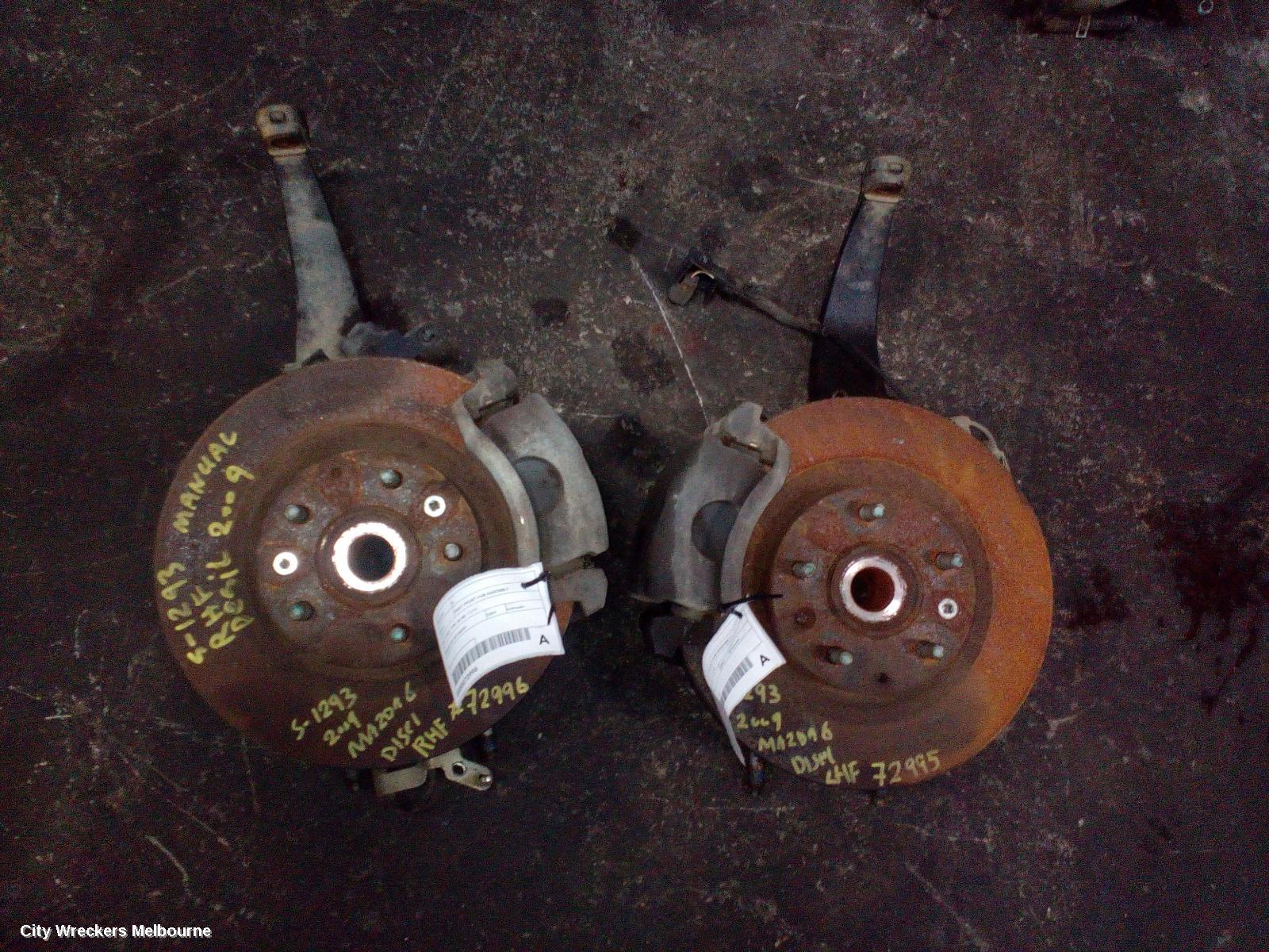 MAZDA 6 LEFT FRONT HUB ASSEMBLY, GH, DIESEL TYPE, 02/2008 - 11/2012 - Image 2
