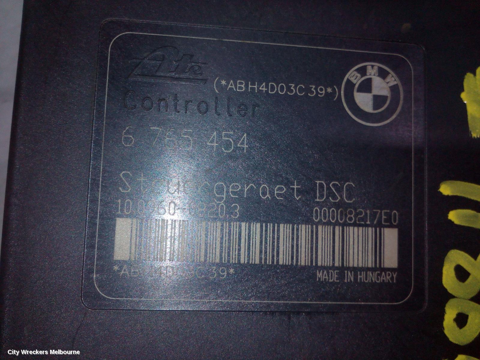 BMW 3 SERIES ABS PUMP/MODULATOR, E46, ON MOTOR P/N 34516765452, 09/1998 - 07/2006 - Image 2
