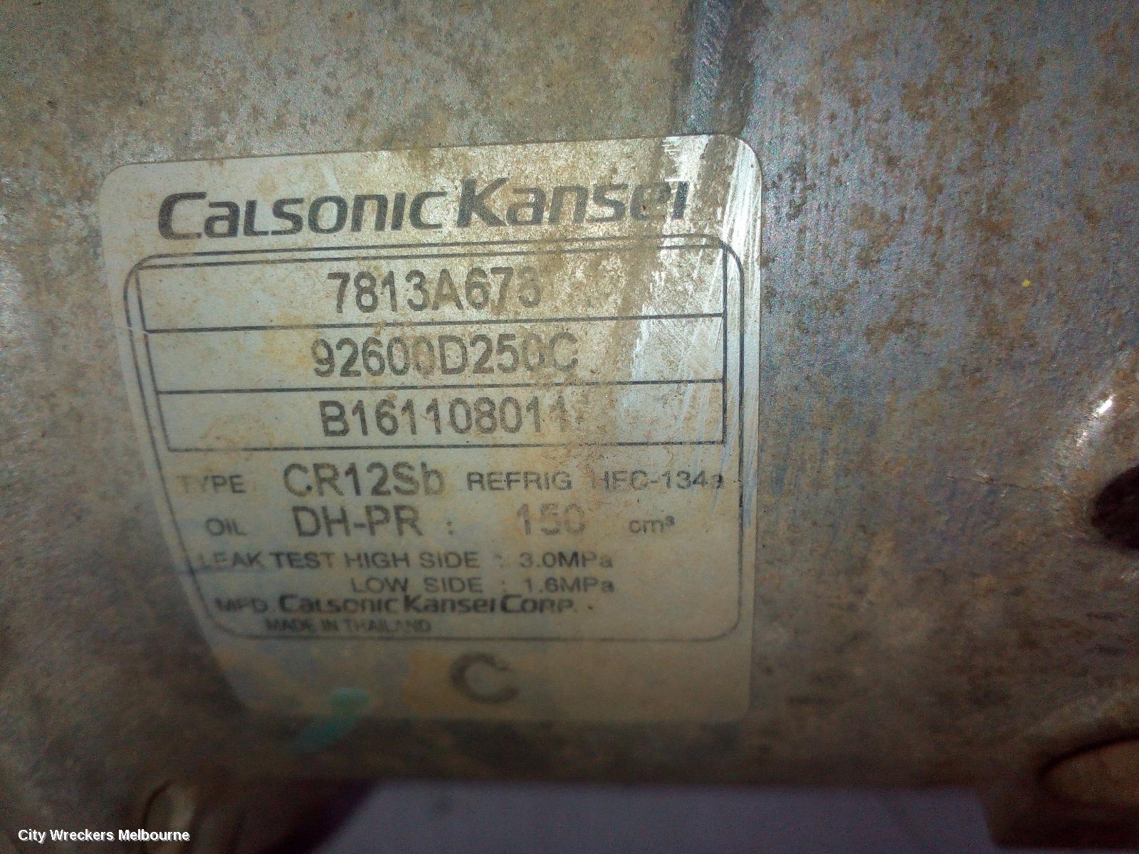 MITSUBISHI TRITON TRANS/GEARBOX, AUTO, 4WD, DIESEL, 2.4, 4N15, 5 SPEED (V5AWF TRANS CODE), W/ TRANSFER CASE, EASY SELECT 4WD TYPE, MQ, 03/2015 - 10/2018 - Image 3