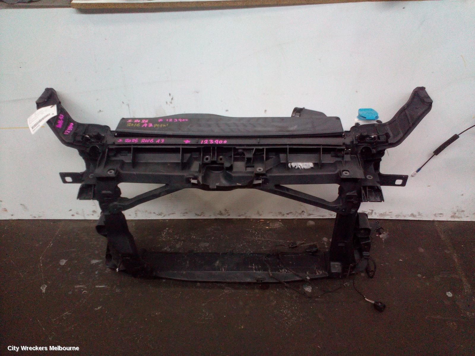 AUDI A3 RADIATOR SUPPORT, 8V, A3, SEDAN, NON S-LINE TYPE, 05/2013 - 10/2020 - Image 1