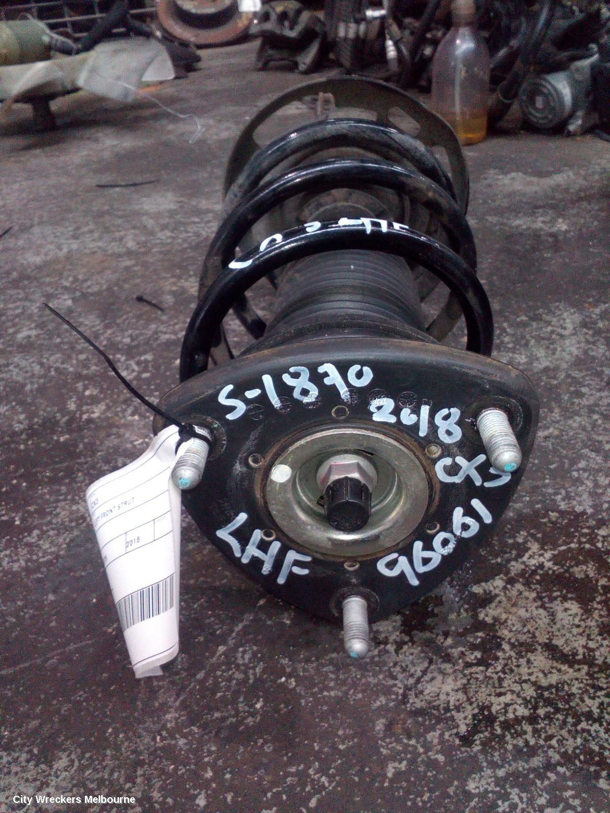 MAZDA CX3 LEFT FRONT STRUT, DK, 2WD, 02/2017 ONWARDS - Image 3