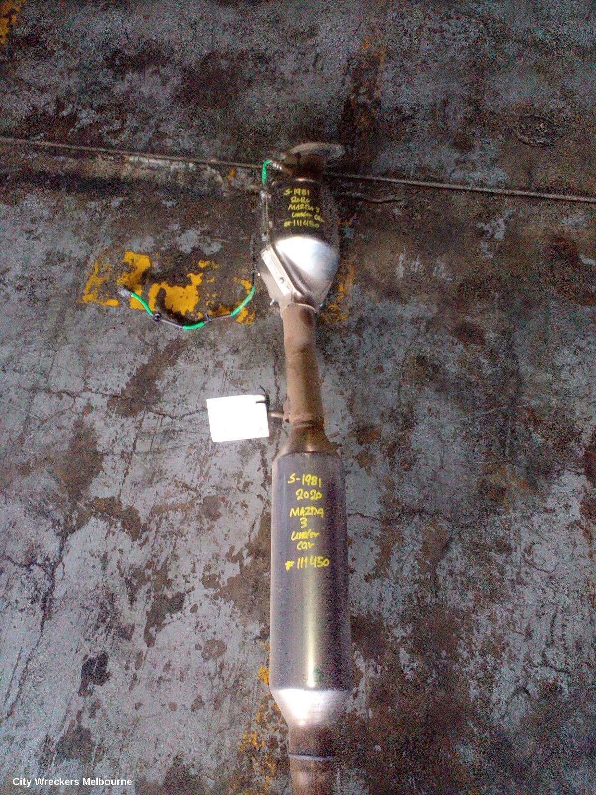 MAZDA 3 CATALYTIC CONVERTER, CATALYTIC CONVERTER, 2.0, PETROL, E-SKYACTIV X, BP, 03/2019 ONWARDS - Image 3
