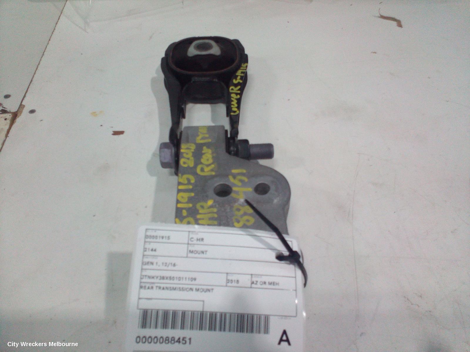 TOYOTA C-HR MOUNT, GEN 1, 12/2016 - 09/2023 - Image 1
