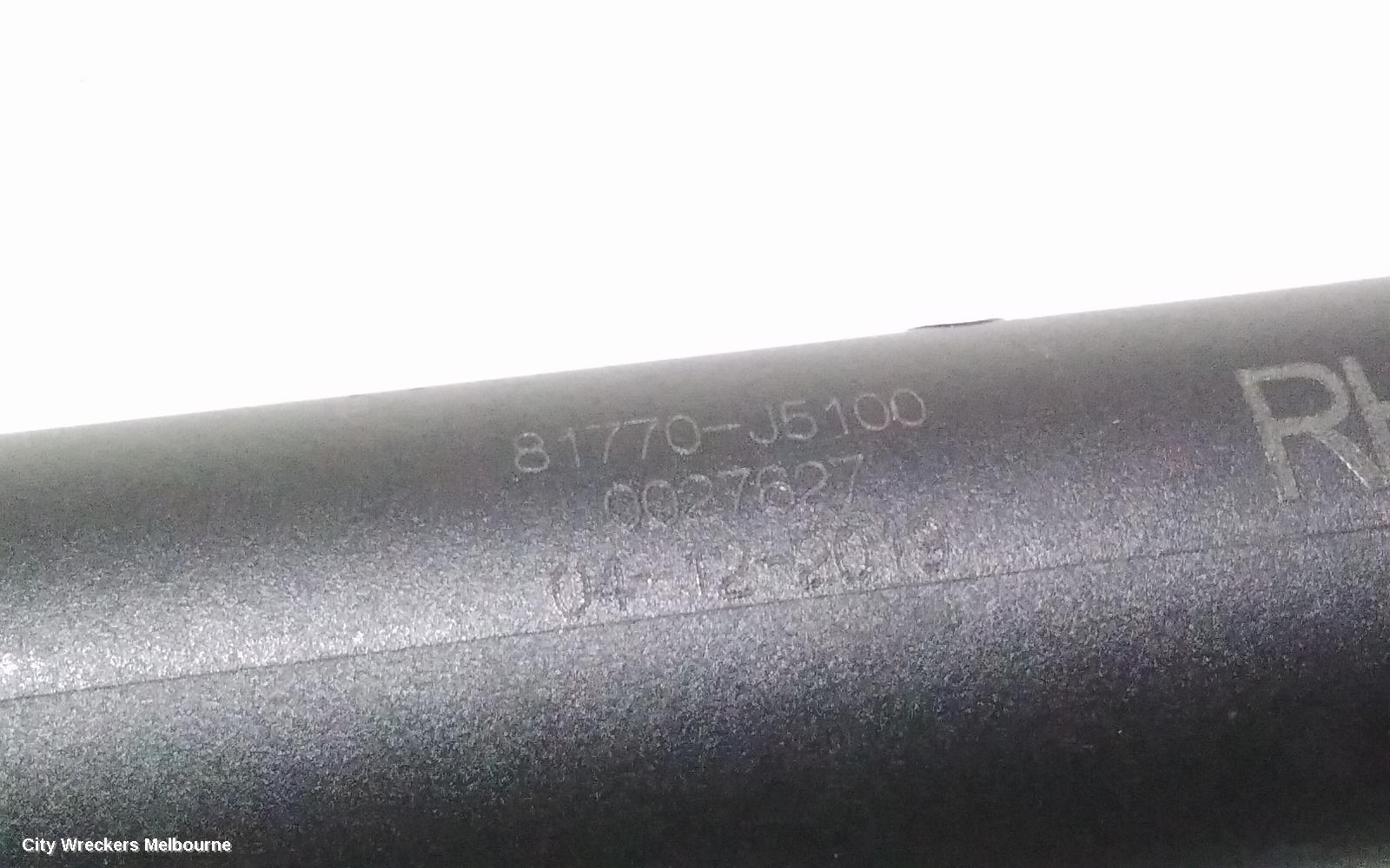 KIA STINGER HATCH STRUT, CK, 06/2017 - 04/2023 - Image 3