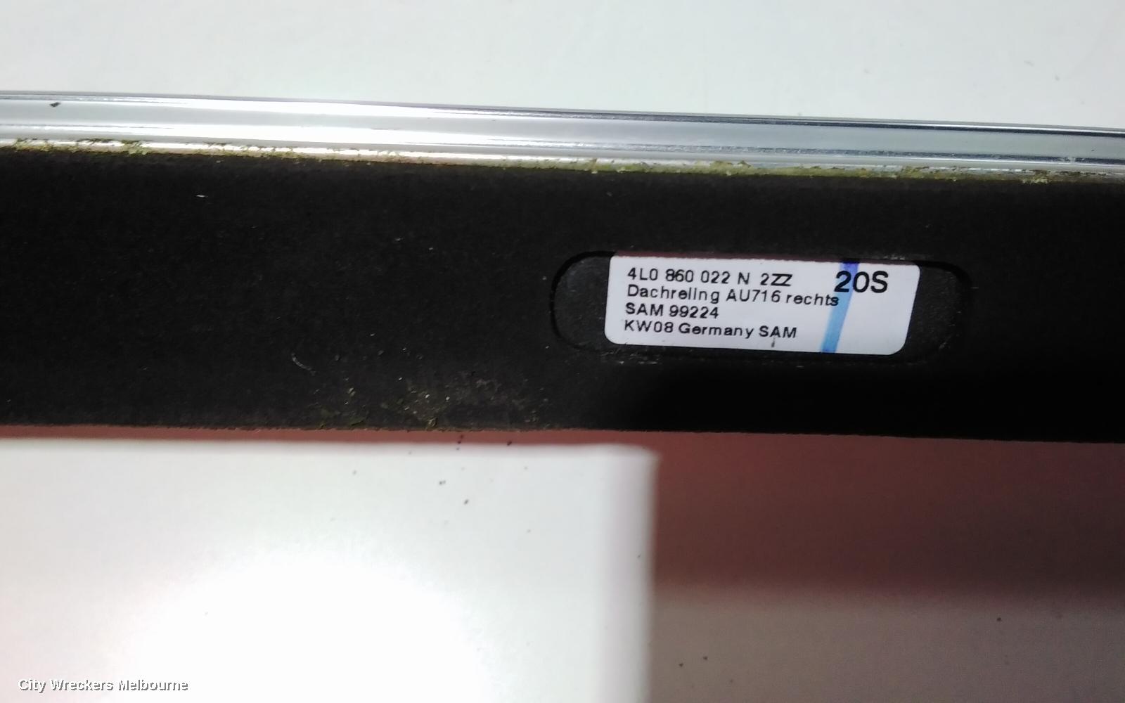 AUDI Q7 ROOF RAIL, 4L, 09/2006 - 08/2015 - Image 2