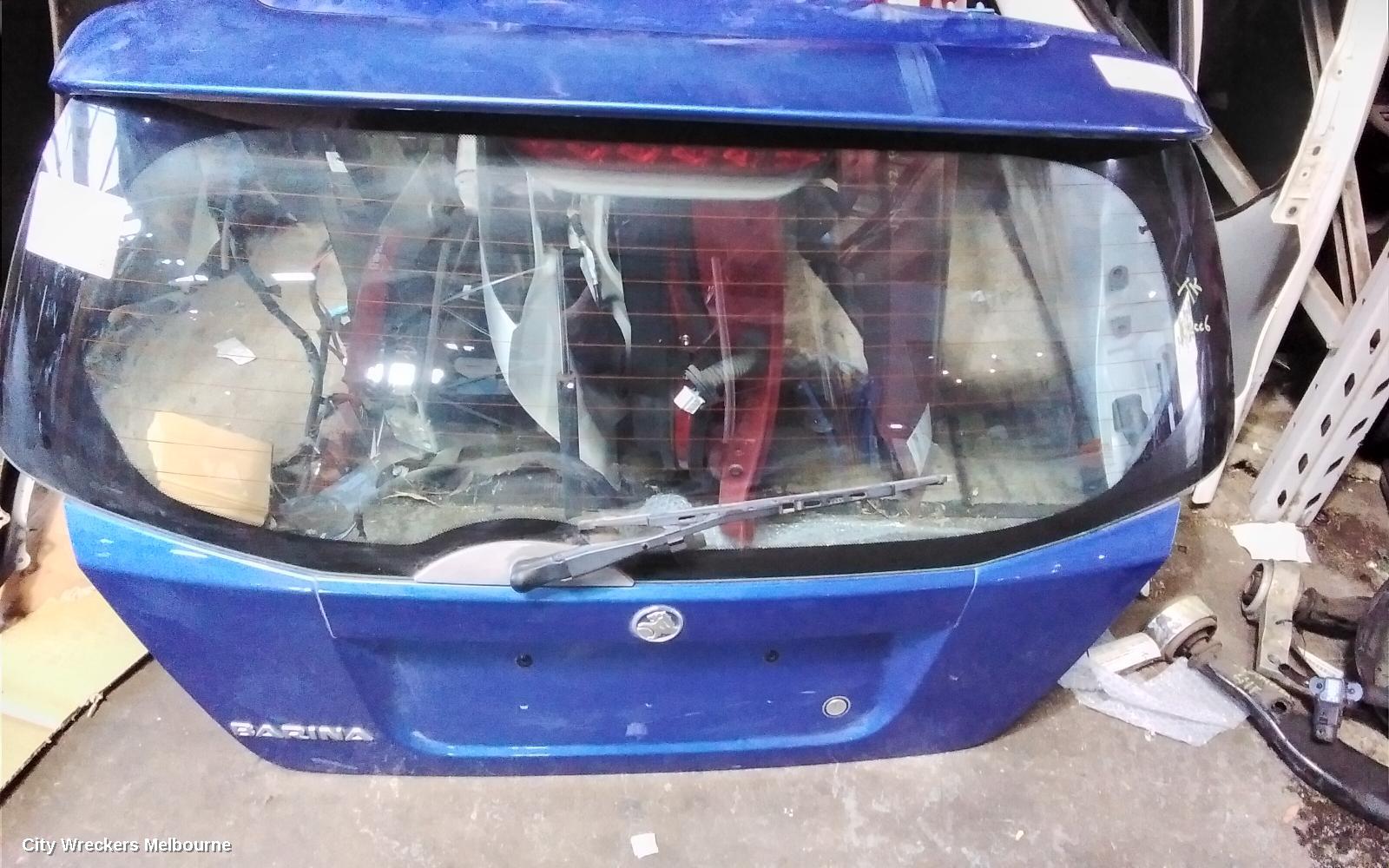 HOLDEN BARINA BOOTLID/TAILGATE, TAILGATE, TK, SPOILERED TYPE, 12/2005 - 12/2012 - Image 2