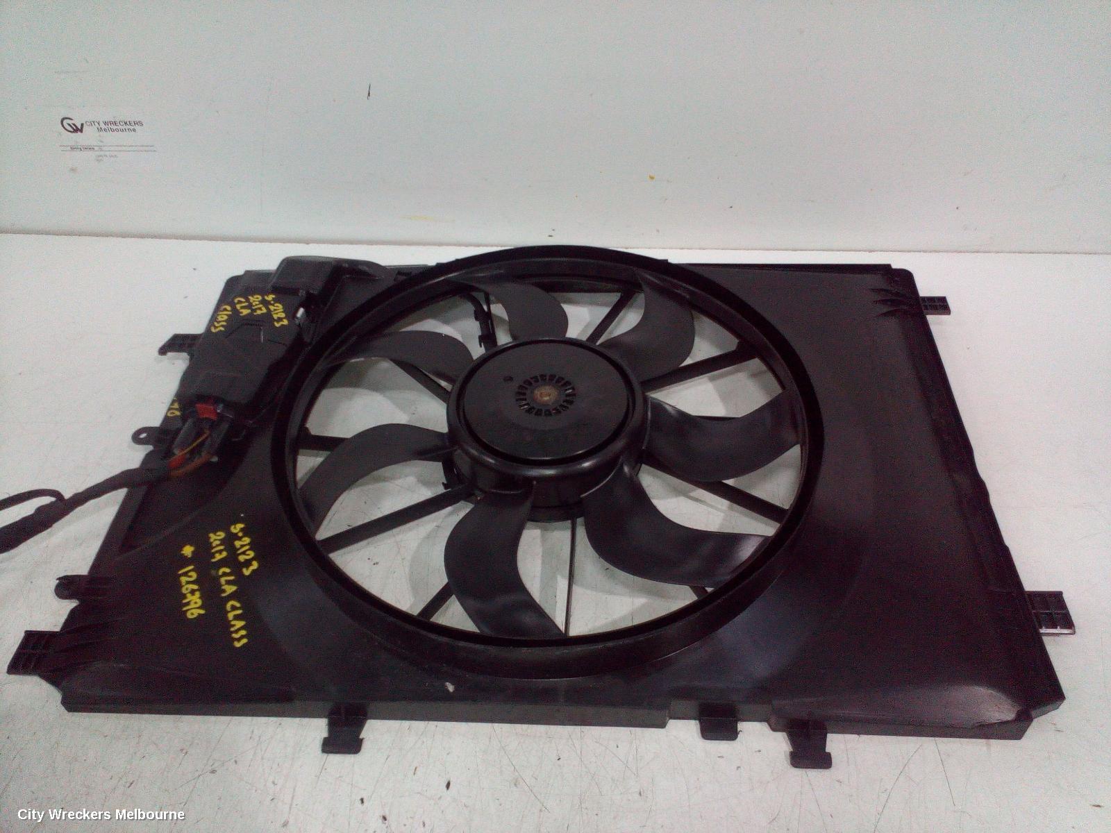 MERCEDES CLA CLASS FAN, SINGLE FAN ASSY, 1.6, PETROL, C117/X117, 10/2013 - 01/2019 - Image 3