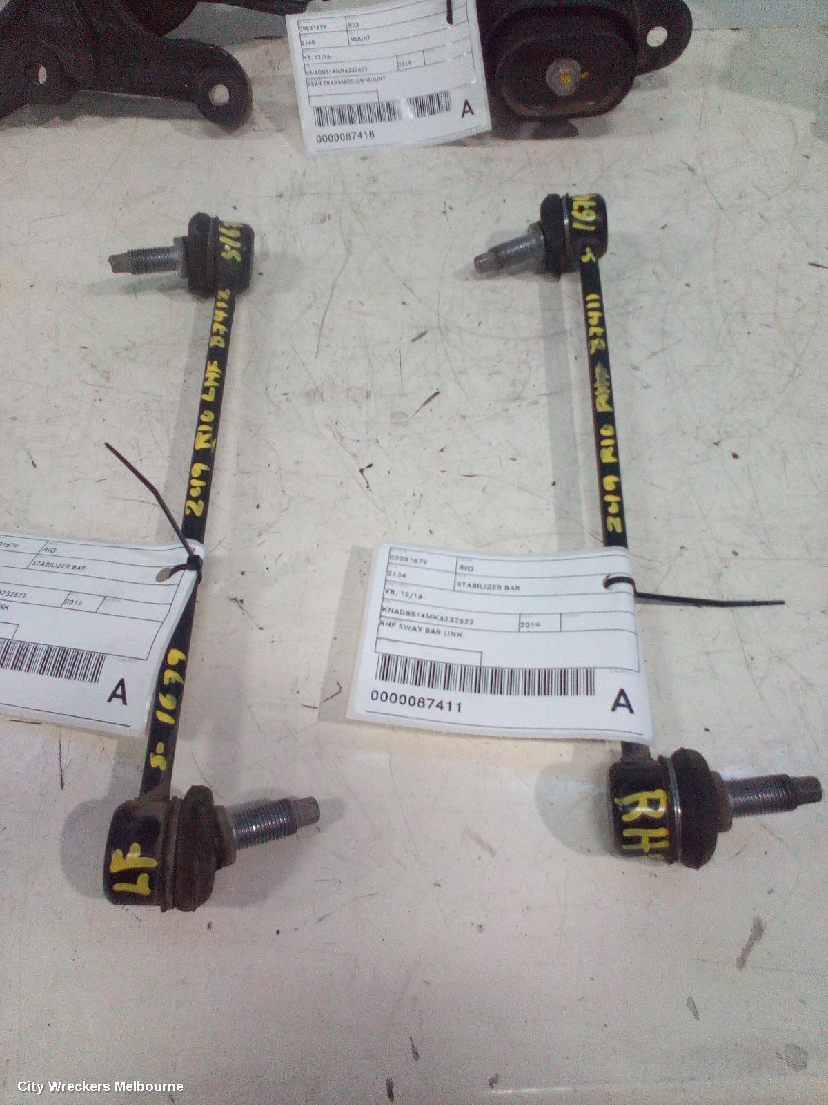 KIA RIO STABILISER BAR, YB, 12/2016 - 06/2023 - Image 2