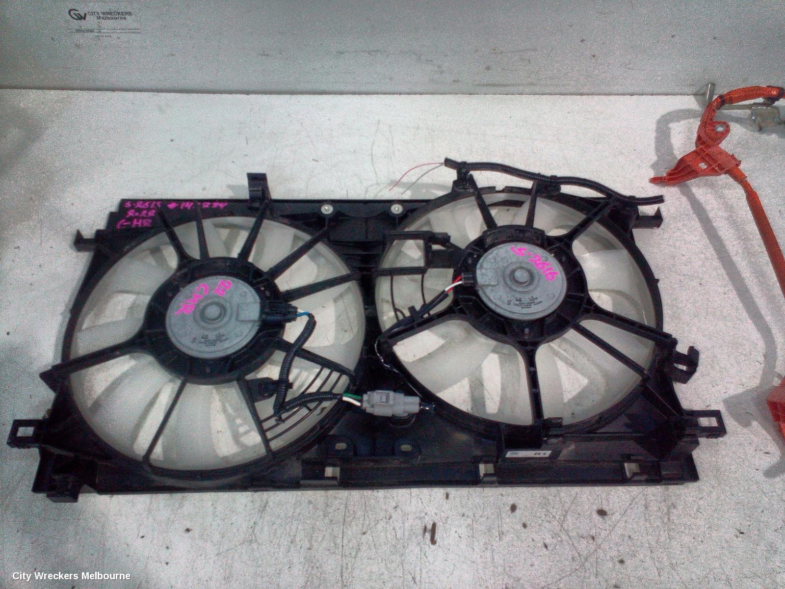 TOYOTA C-HR FAN, DUAL FAN ASSY, 1.8, PETROL, ZYX10R, 10/2019 ONWARDS - Image 3