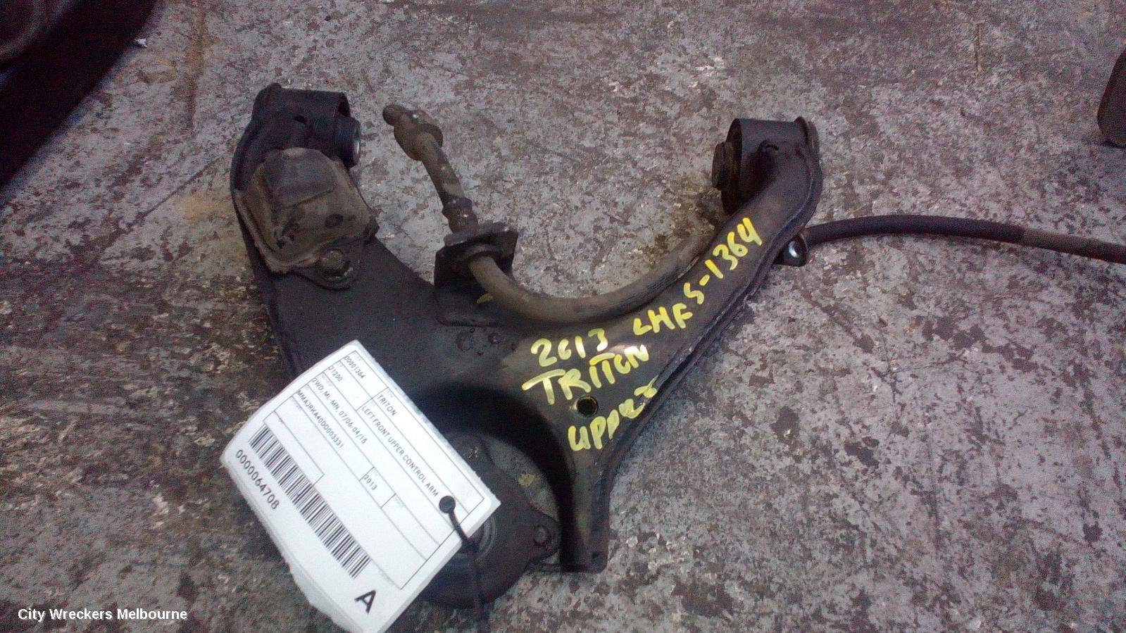 MITSUBISHI TRITON LEFT FRONT UPPER CONTROL ARM, 2WD, ML-MN, 07/2006 - 04/2015 - Image 1