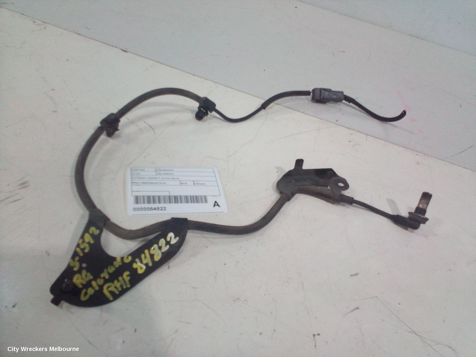 HOLDEN COLORADO ABS SENSOR, RH FRONT, RG/RG 7, 01/2012 - 06/2016 - Image 1