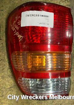 TOYOTA LANDCRUISER RIGHT TAILLIGHT, 100 SERIES, KOITO LENS# 60-70, 01/1998 - 10/2002 - Image 1