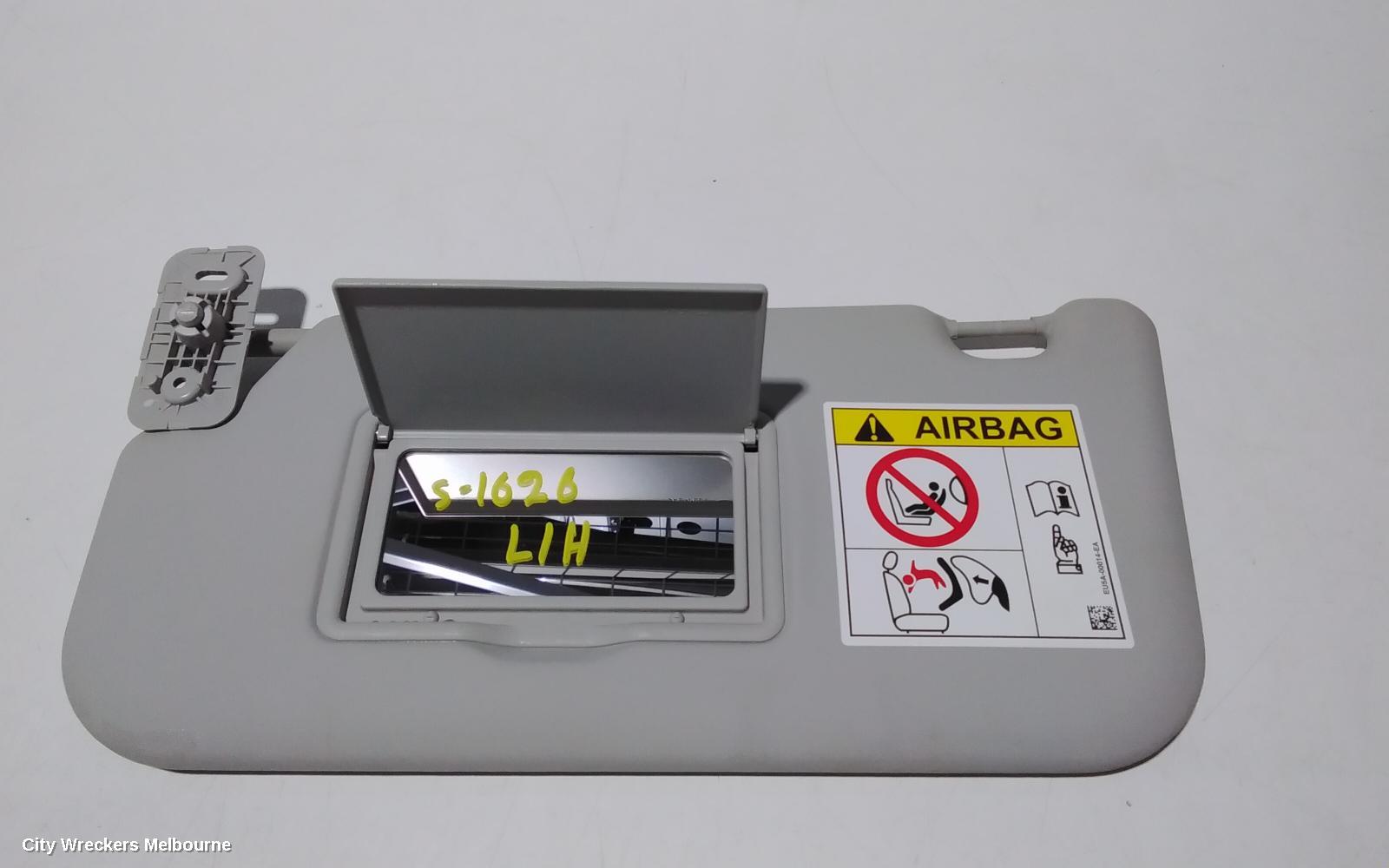FORD RANGER SUNVISOR, PX1, LH SIDE, GREY, NON SLIDING TYPE, 06/2011 - 06/2015 - Image 2