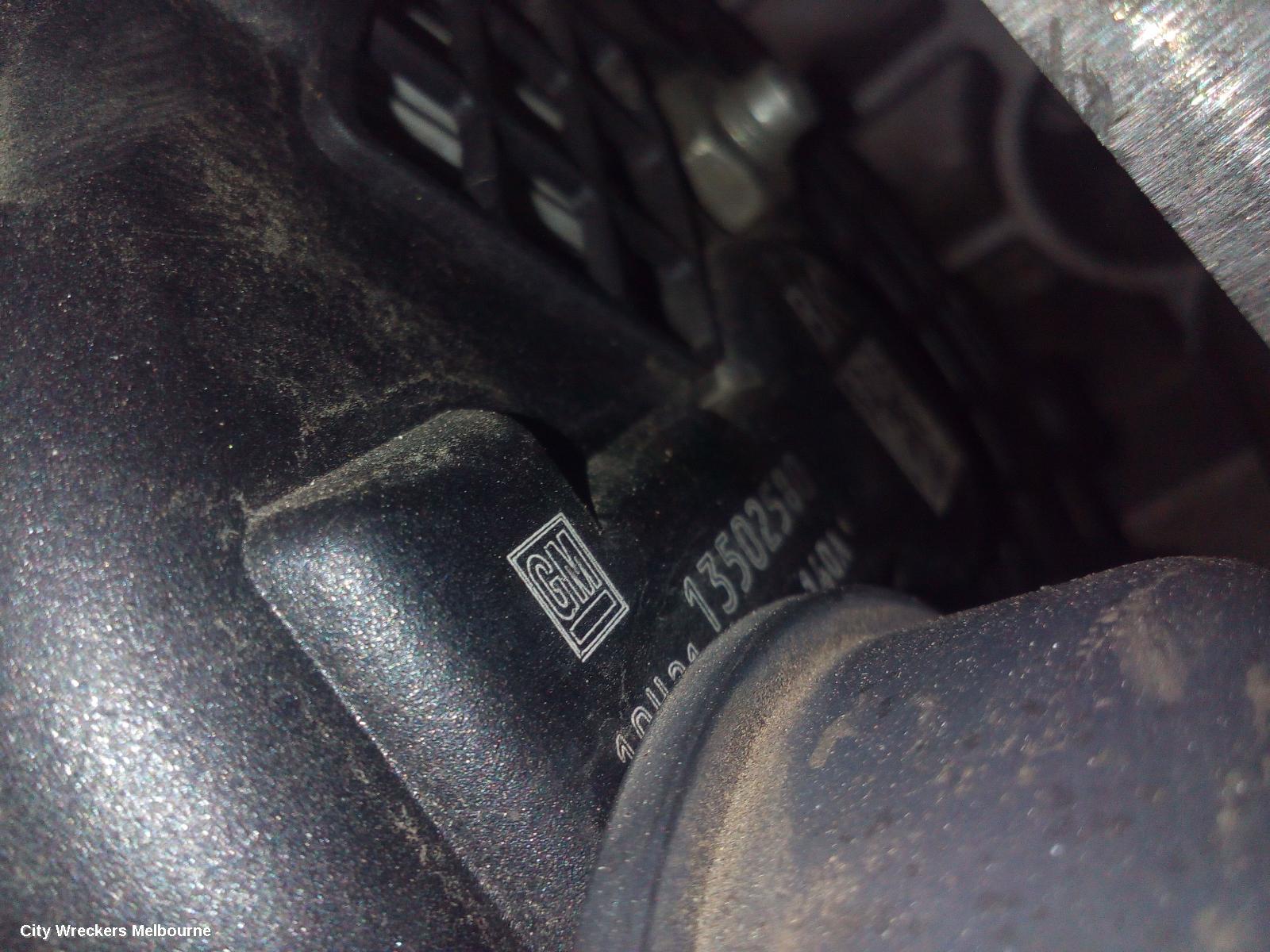HOLDEN CRUZE ALTERNATOR, DIESEL, 2.0, Z20S1, TURBO, JG, 03/2009 - 02/2011 - Image 1