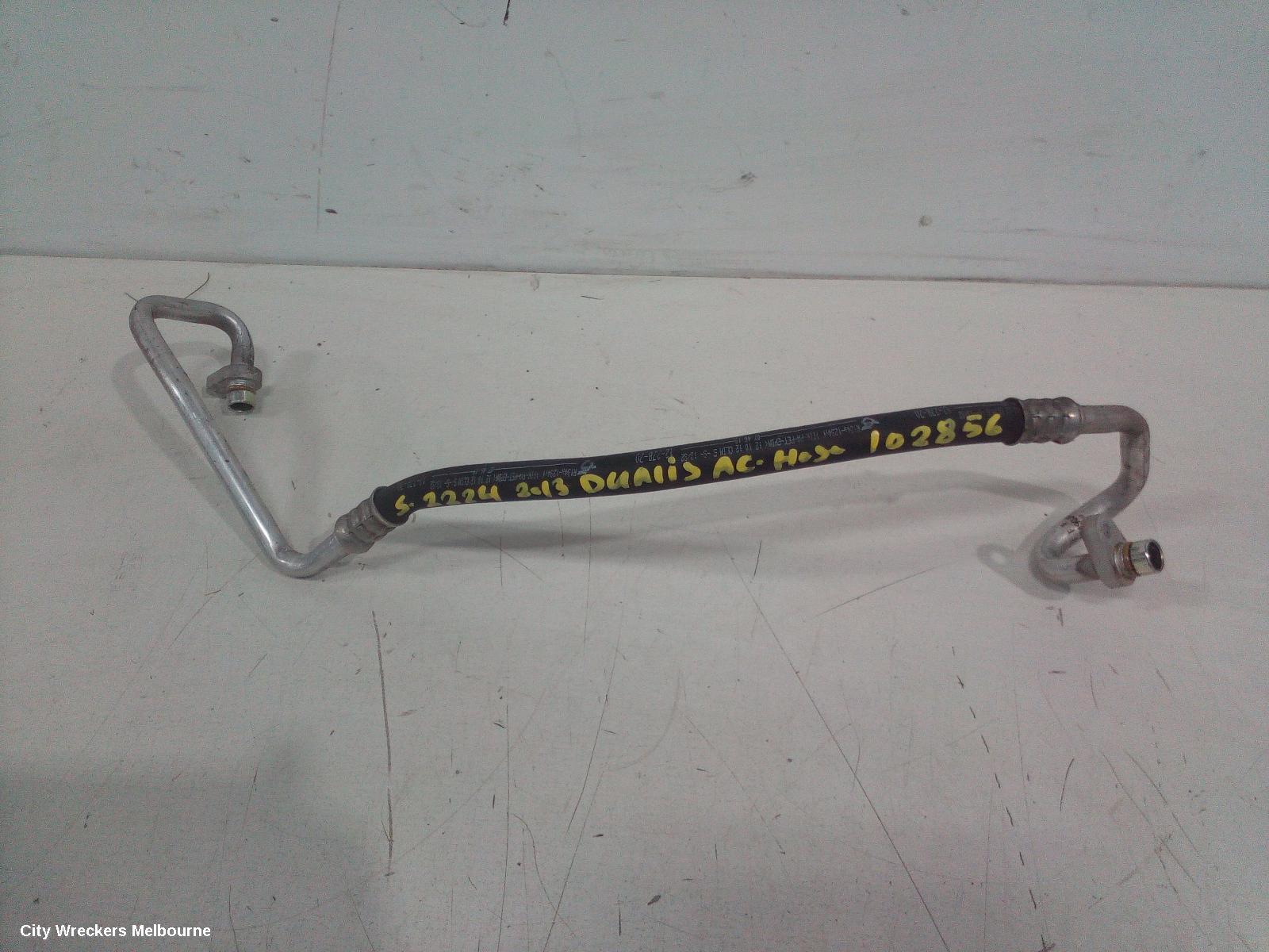 NISSAN DUALIS A/C HOSES, PETROL, 2.0, MR20, COMPRESSOR TO CONDENSOR, J10, 10/2007 - 05/2014 - Image 2