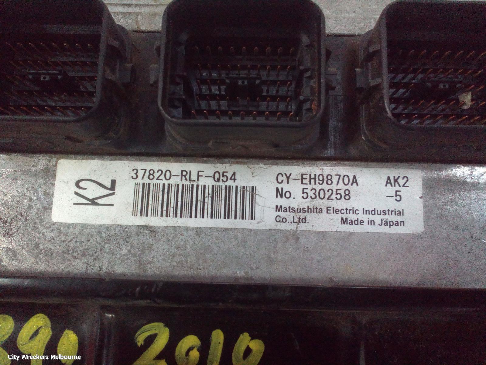 HONDA ODYSSEY ECU, ENGINE ECU, 2.4, PETROL, ECU ONLY, RB, 04/2009 - 12/2013 - Image 1