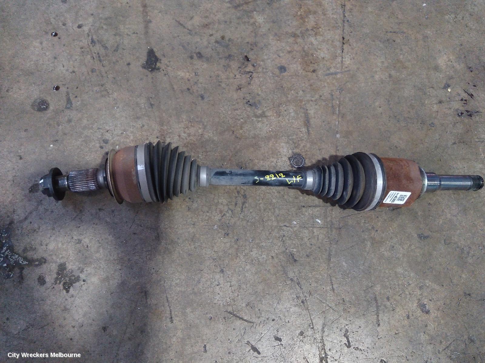 HOLDEN EQUINOX LEFT DRIVESHAFT, FRONT, 1.5, PETROL, AUTO T/M, EQ, 09/2017 - 12/2020 - Image 2