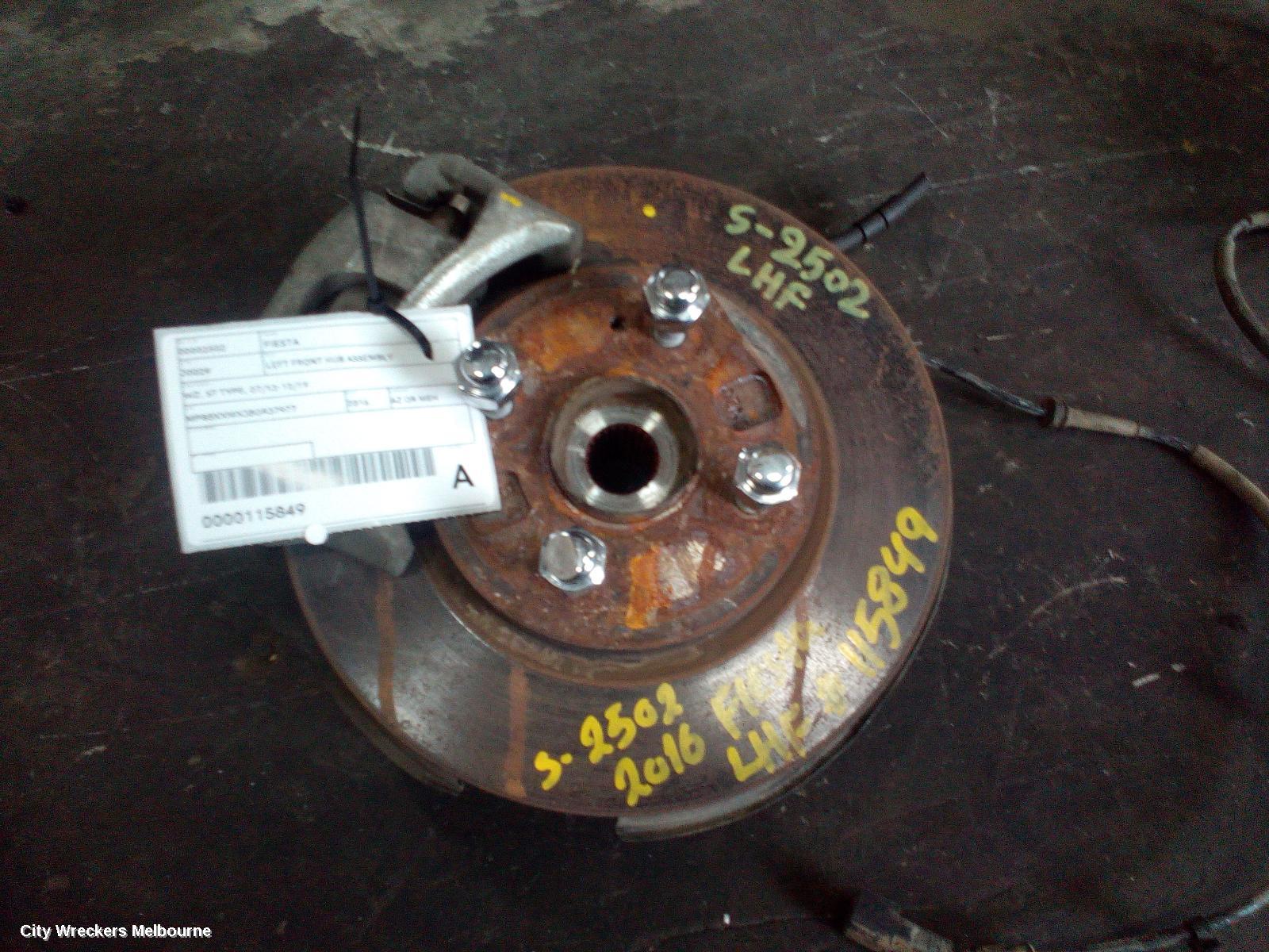 FORD FIESTA LEFT FRONT HUB ASSEMBLY, WZ, ST TYPE, 07/2013 - 12/2019 - Image 2