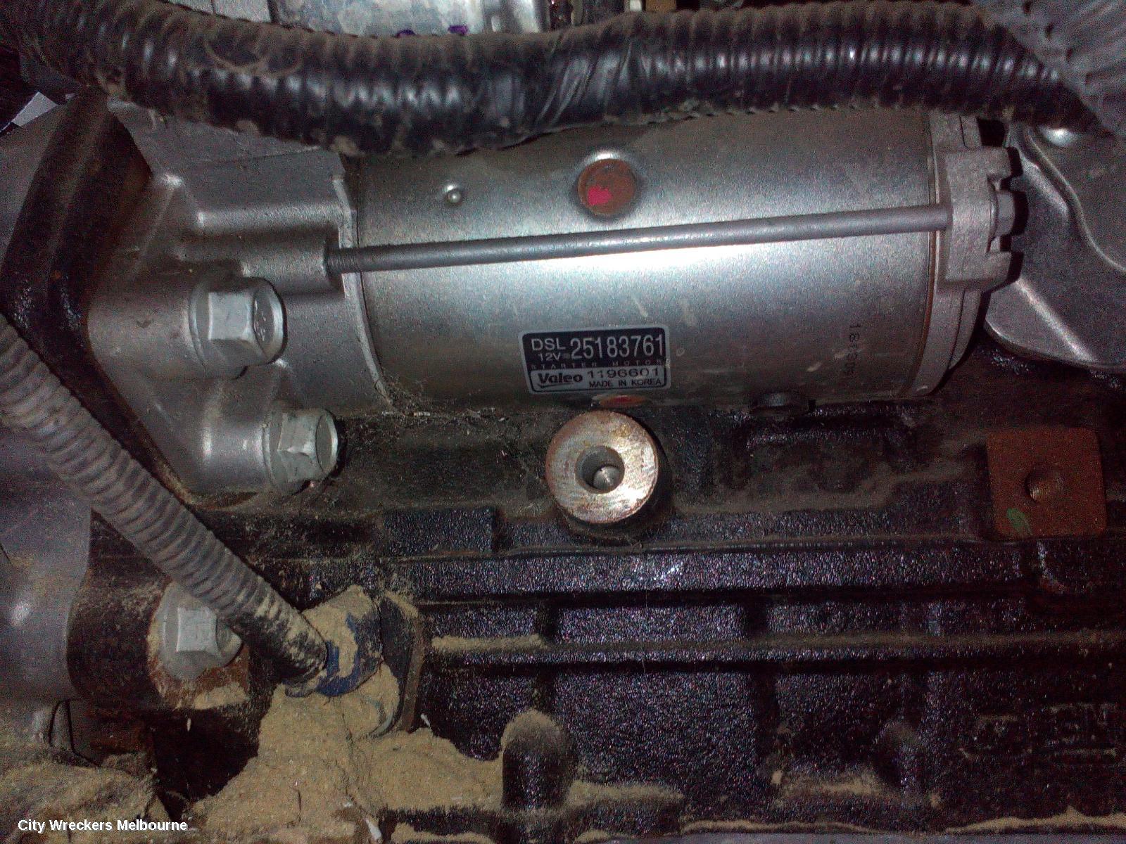 HOLDEN CAPTIVA STARTER, DIESEL, 2.2, CG, 2-BOLT TYPE, 01/2011 - 06/2018 - Image 1
