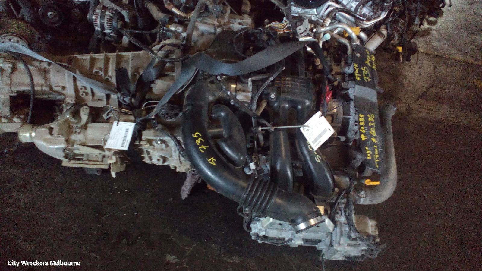 SUBARU IMPREZA ENGINE, PETROL, 2.0, FB20, MANUAL T/M, G4, 11/2014 - 10/2016 - Image 2