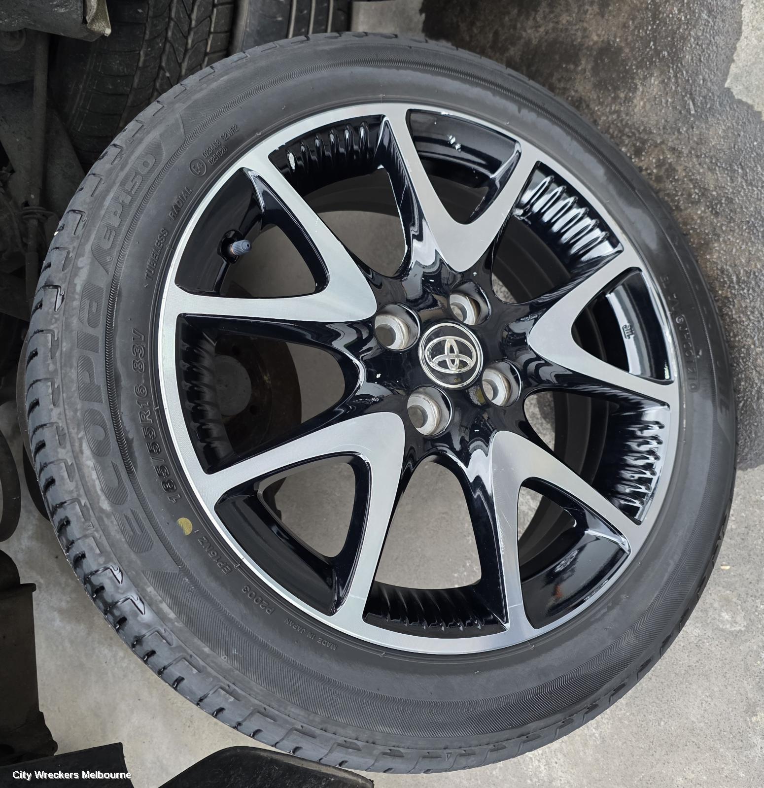 TOYOTA YARIS WHEEL MAG, FACTORY, 16X6IN, 5 V SPOKE, XP210 SERIES, 04/2020 ONWARDS - Image 2