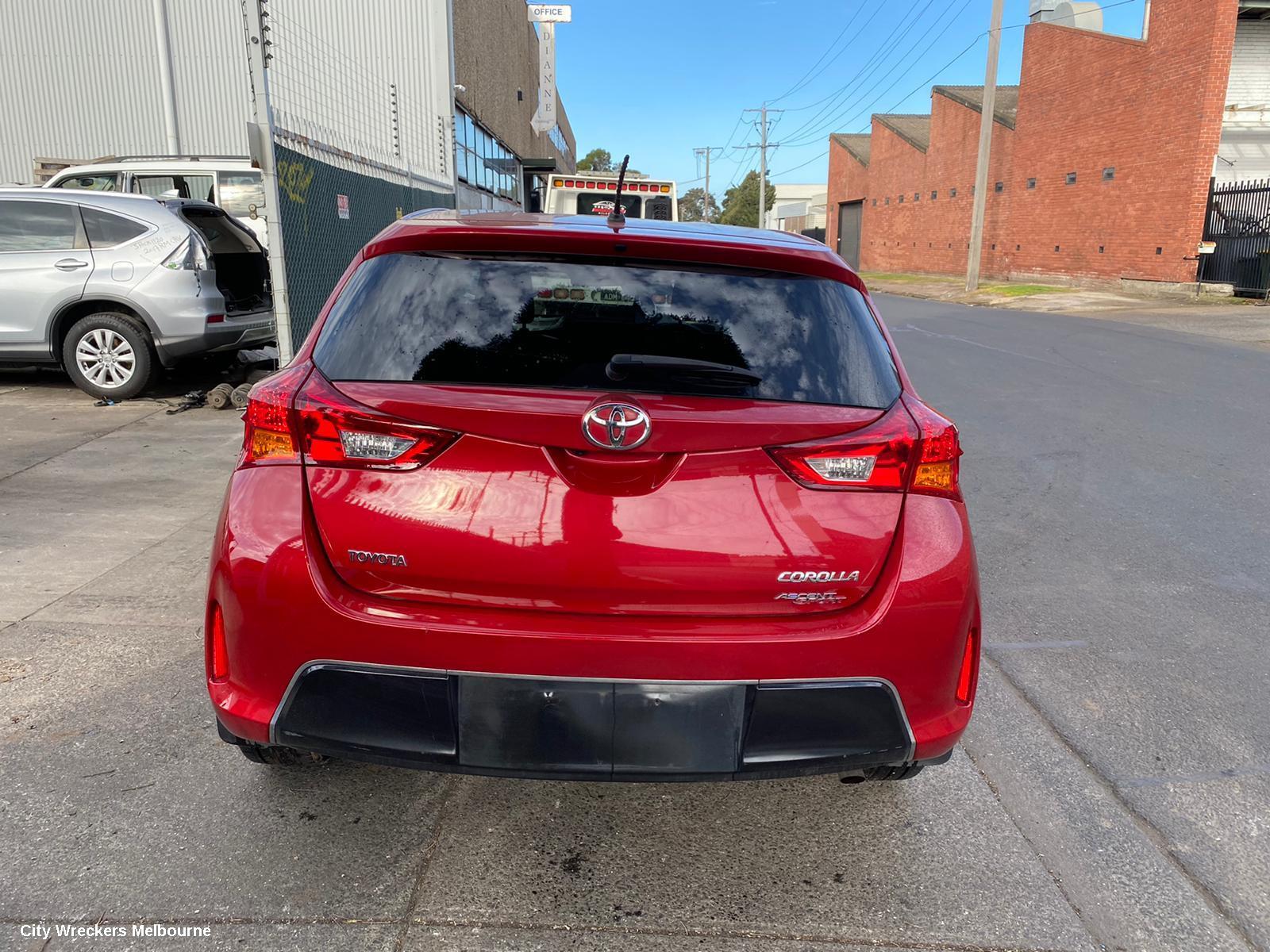 TOYOTA COROLLA LEFT TAILLIGHT, ZRE182R, HATCH, 10/2012 - 03/2015 - Image 2
