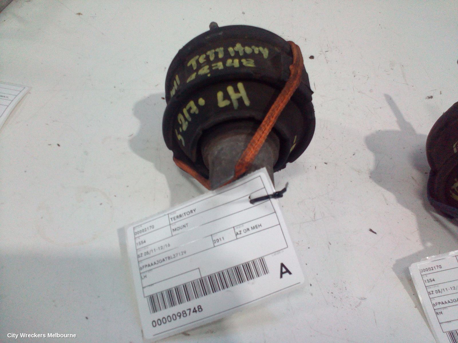 FORD TERRITORY MOUNT, SZ, 03/2011 - 12/2016 - Image 1