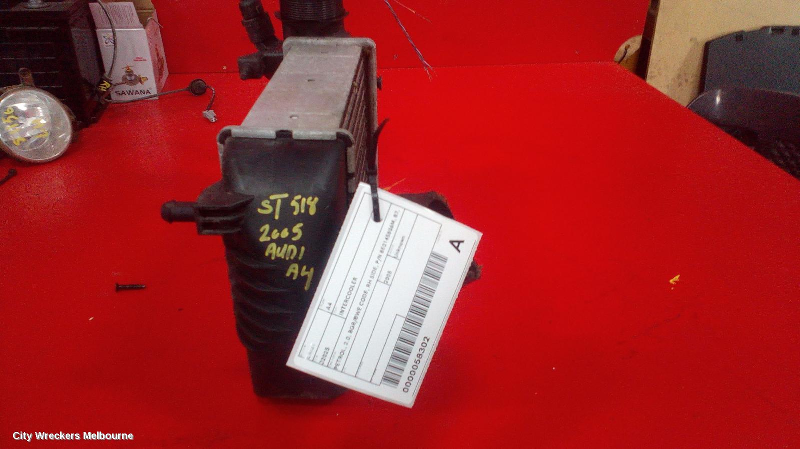 AUDI A4 INTERCOOLER, PETROL, 2.0, BGB/BWE CODE, RH SIDE, P/N 8E0145806M, B7, 08/2004 - 07/2009 - Image 3