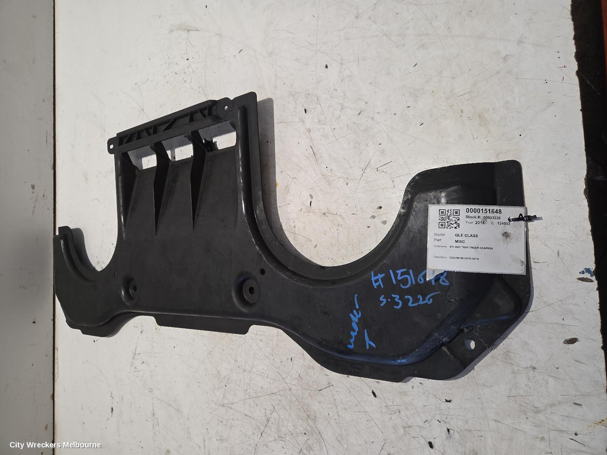 MERCEDES GLE CLASS, C292/W166 06/2015 - 04/2019, SPLASH TRAY UNDER GEARBOX: 151648 - Image 3