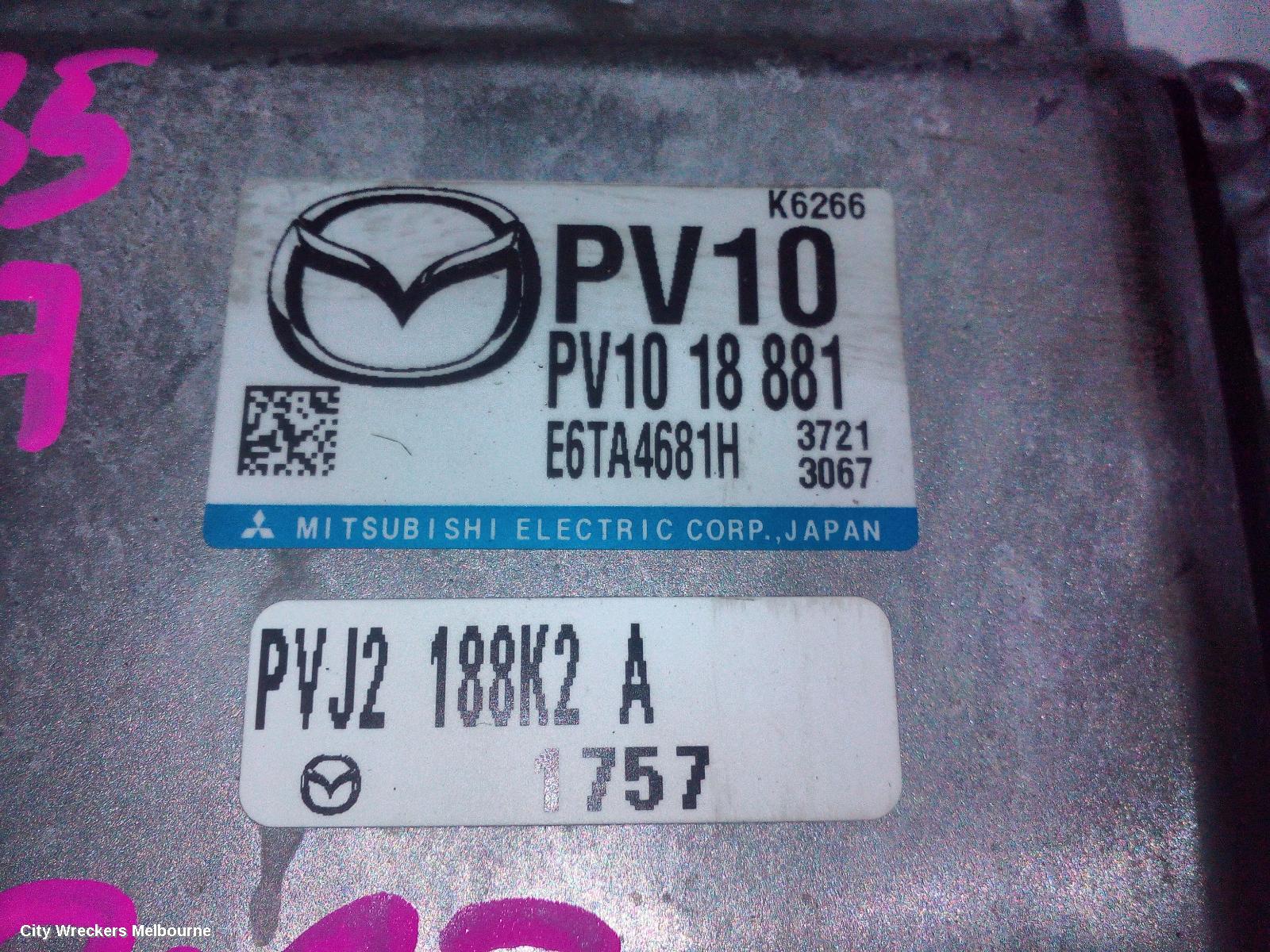 MAZDA 2 ECU, ENGINE ECU, 1.5, PETROL, ECU ONLY, DJ/DL, 09/2014 ONWARDS - Image 3