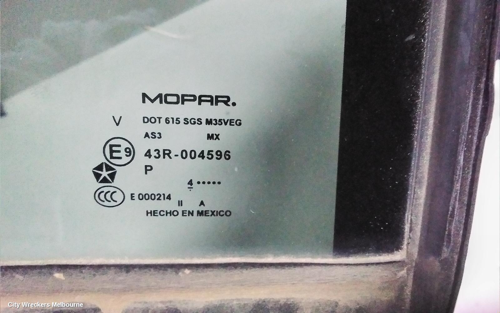 JEEP COMPASS LEFT REAR 1/4 DOOR GLASS, MK, 07/2011 - 12/2016 - Image 3